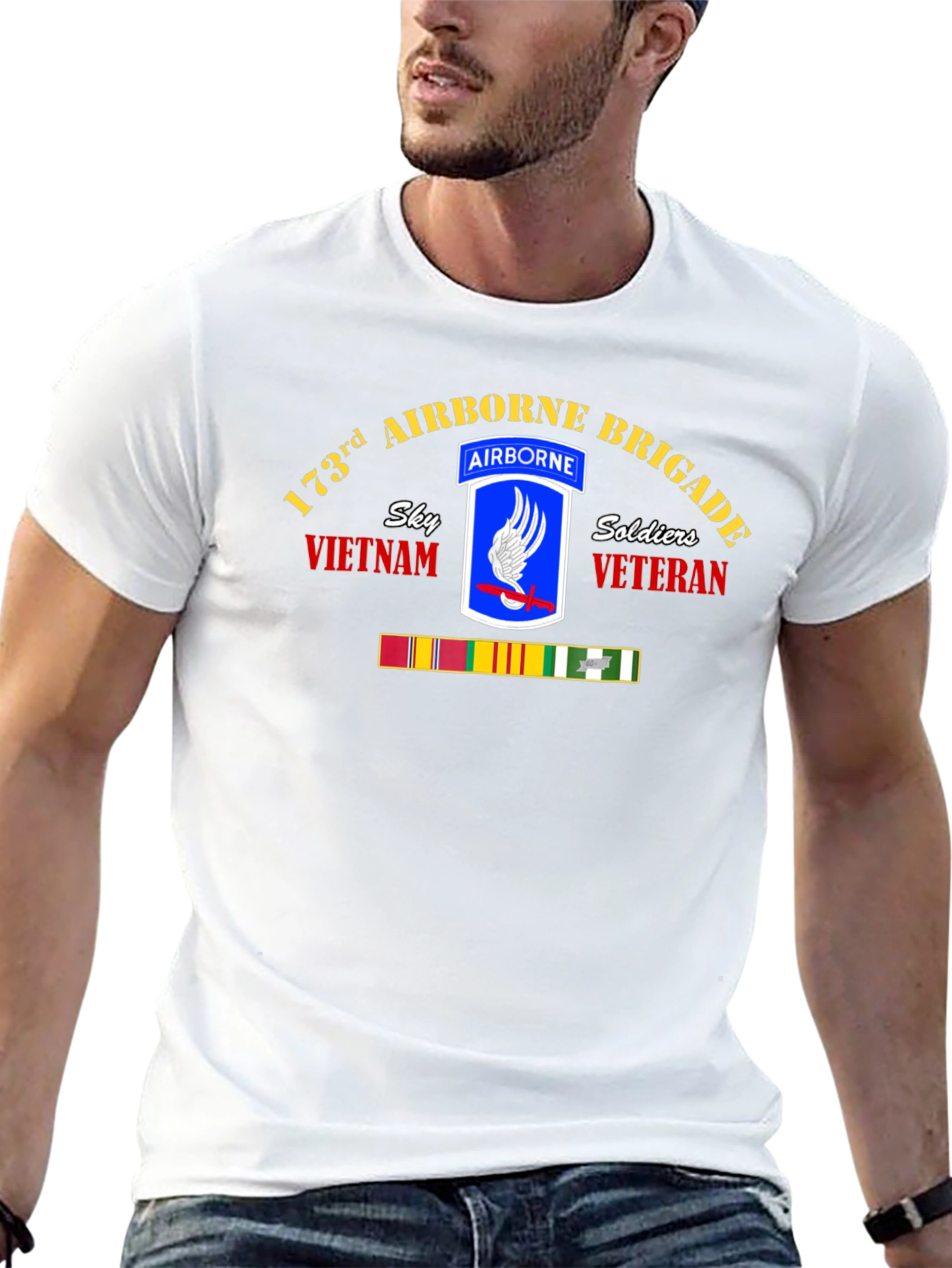 173rd Airborne Brigade Vietnam Veteran T-Shirt
