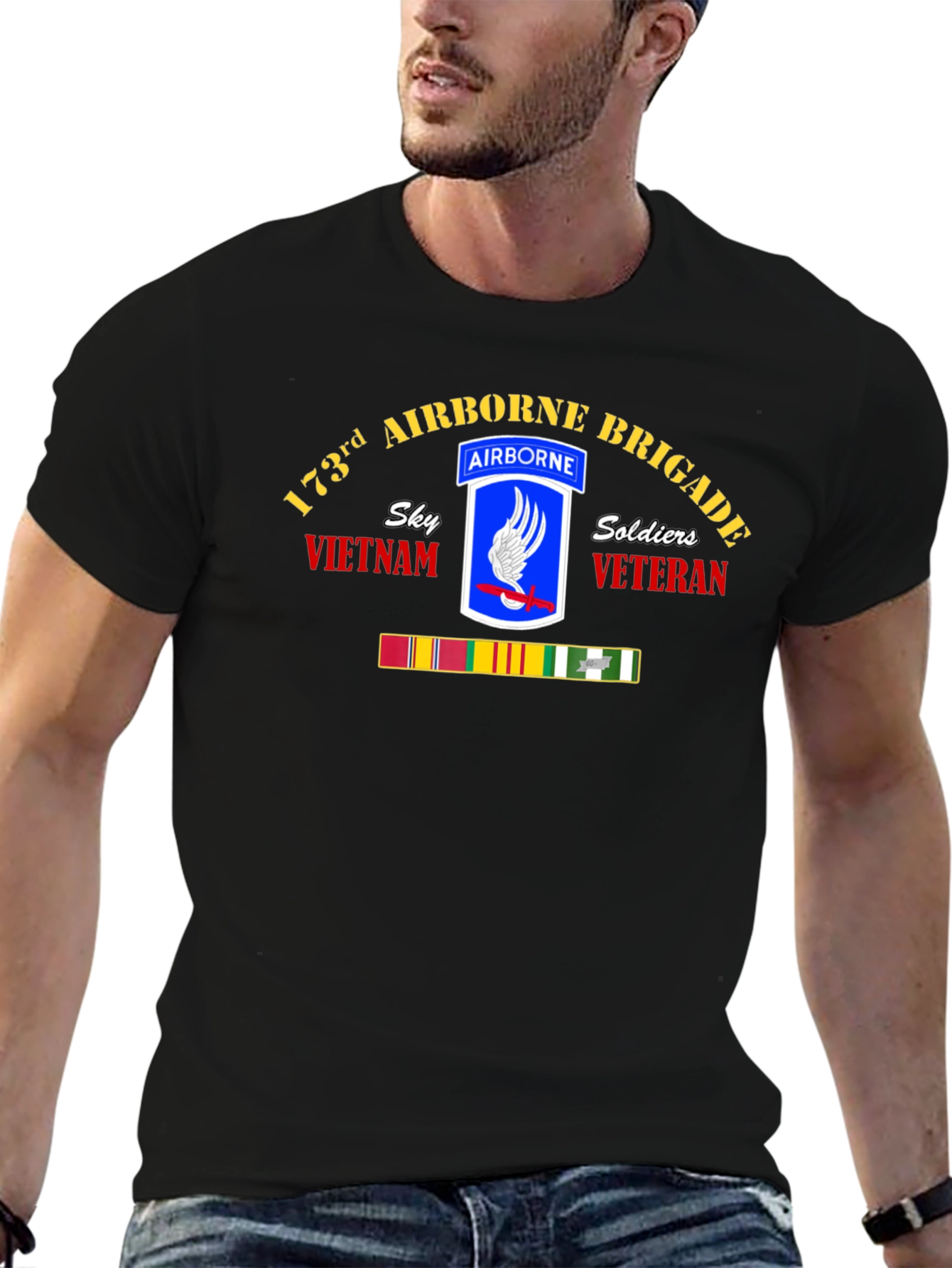 173rd Airborne Brigade Vietnam Veteran T-Shirt