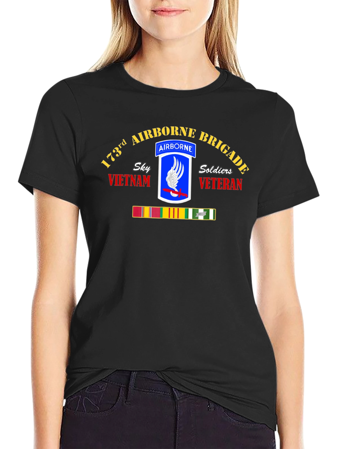 173rd Airborne Brigade Vietnam Veteran T-Shirt