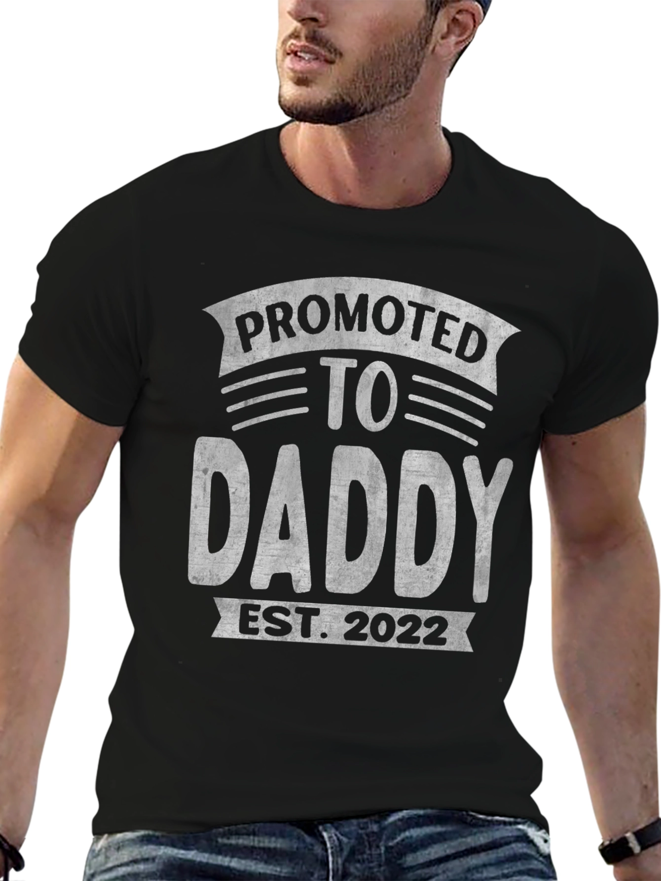 Promoted to Daddy Est. 2022 T-Shirt