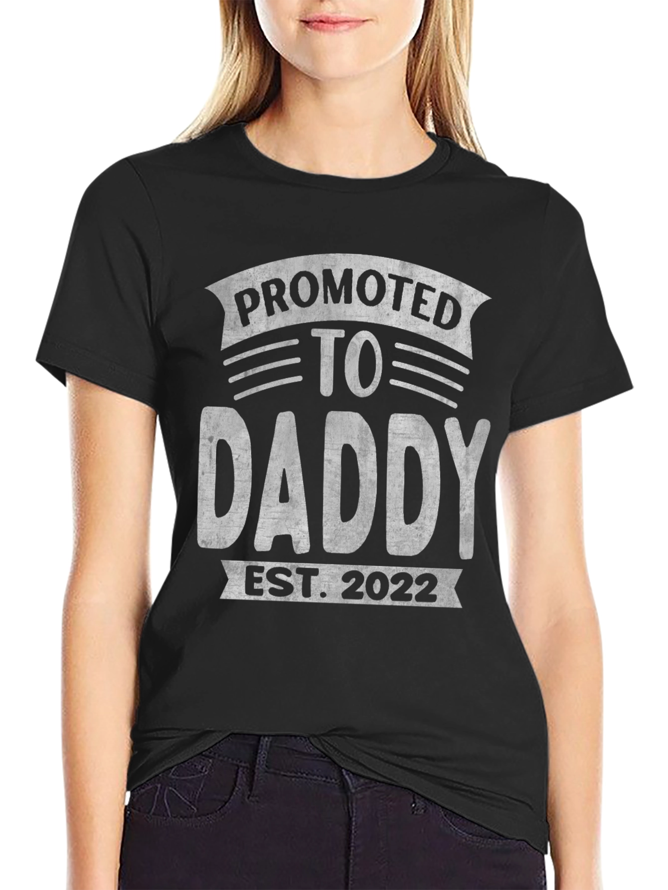 Promoted to Daddy Est. 2022 T-Shirt