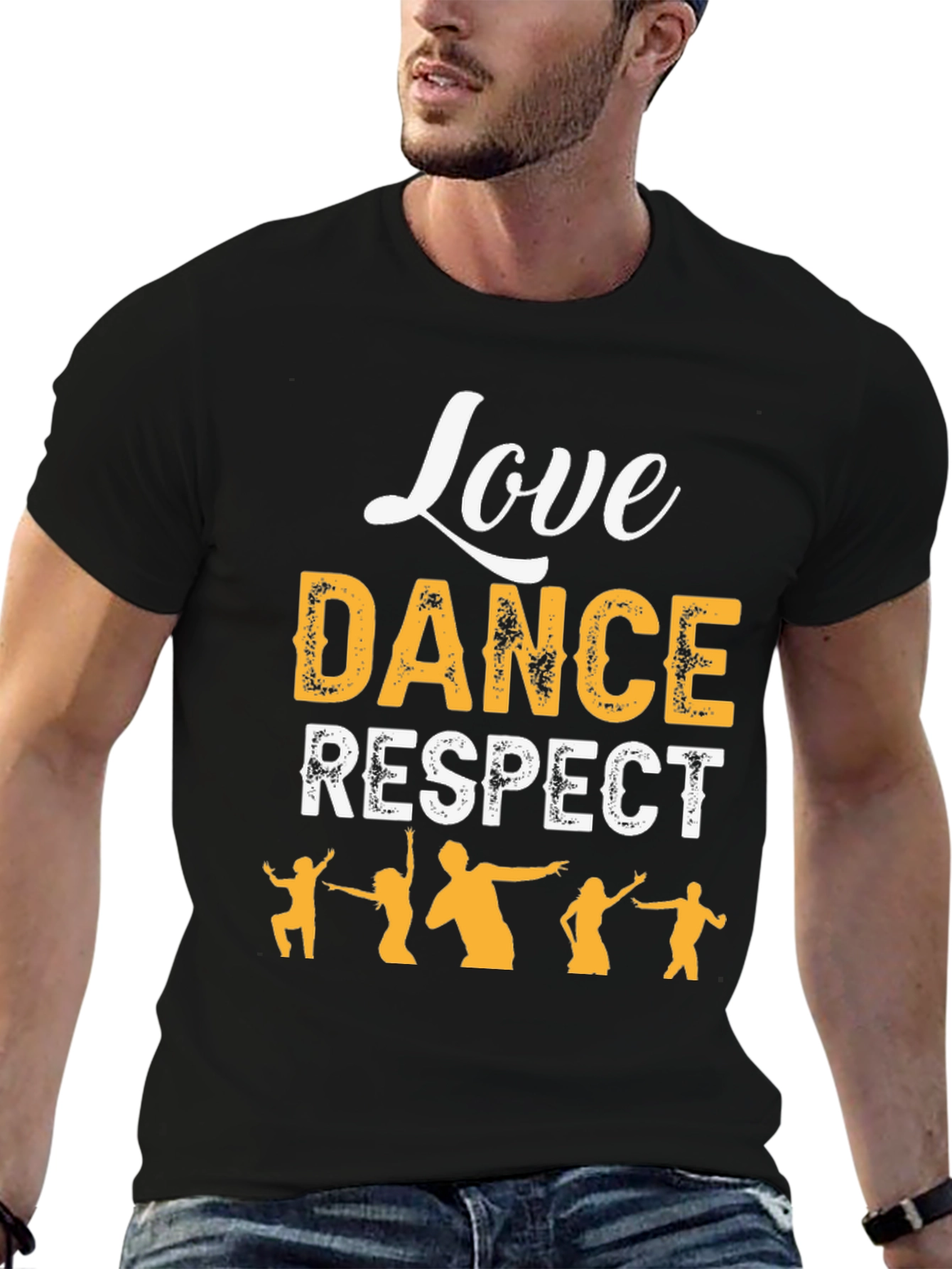 Love Dance Respect T-Shirt - Stylish Graphic Tee