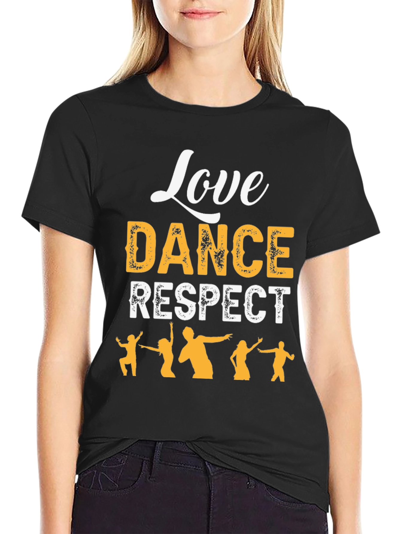 Love Dance Respect T-Shirt - Stylish Graphic Tee