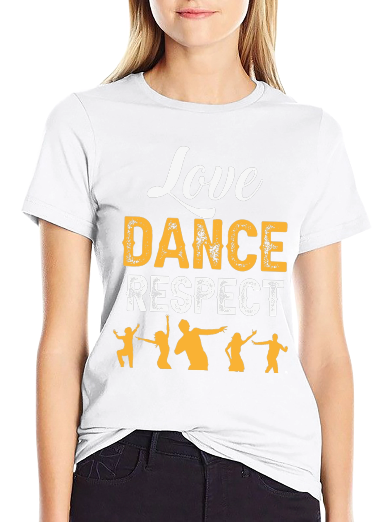 Love Dance Respect T-Shirt - Stylish Graphic Tee