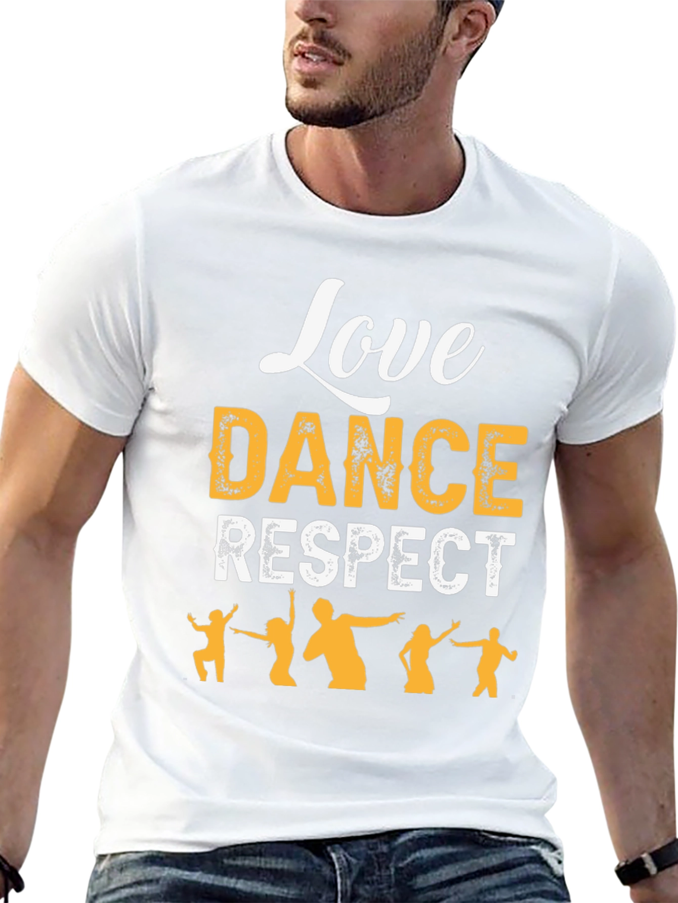 Love Dance Respect T-Shirt - Stylish Graphic Tee