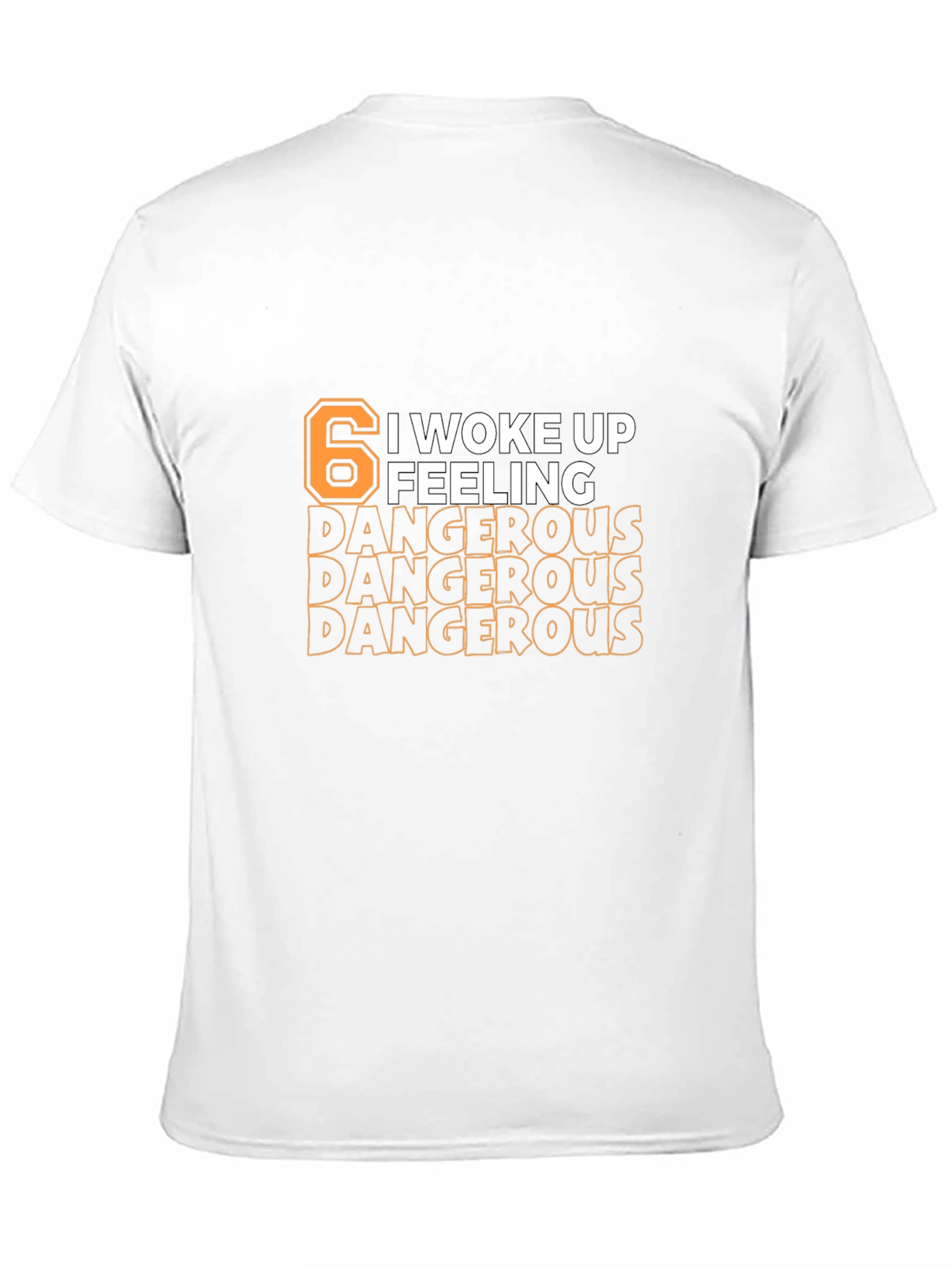 6 Feeling Dangerous Black Graphic Tee
