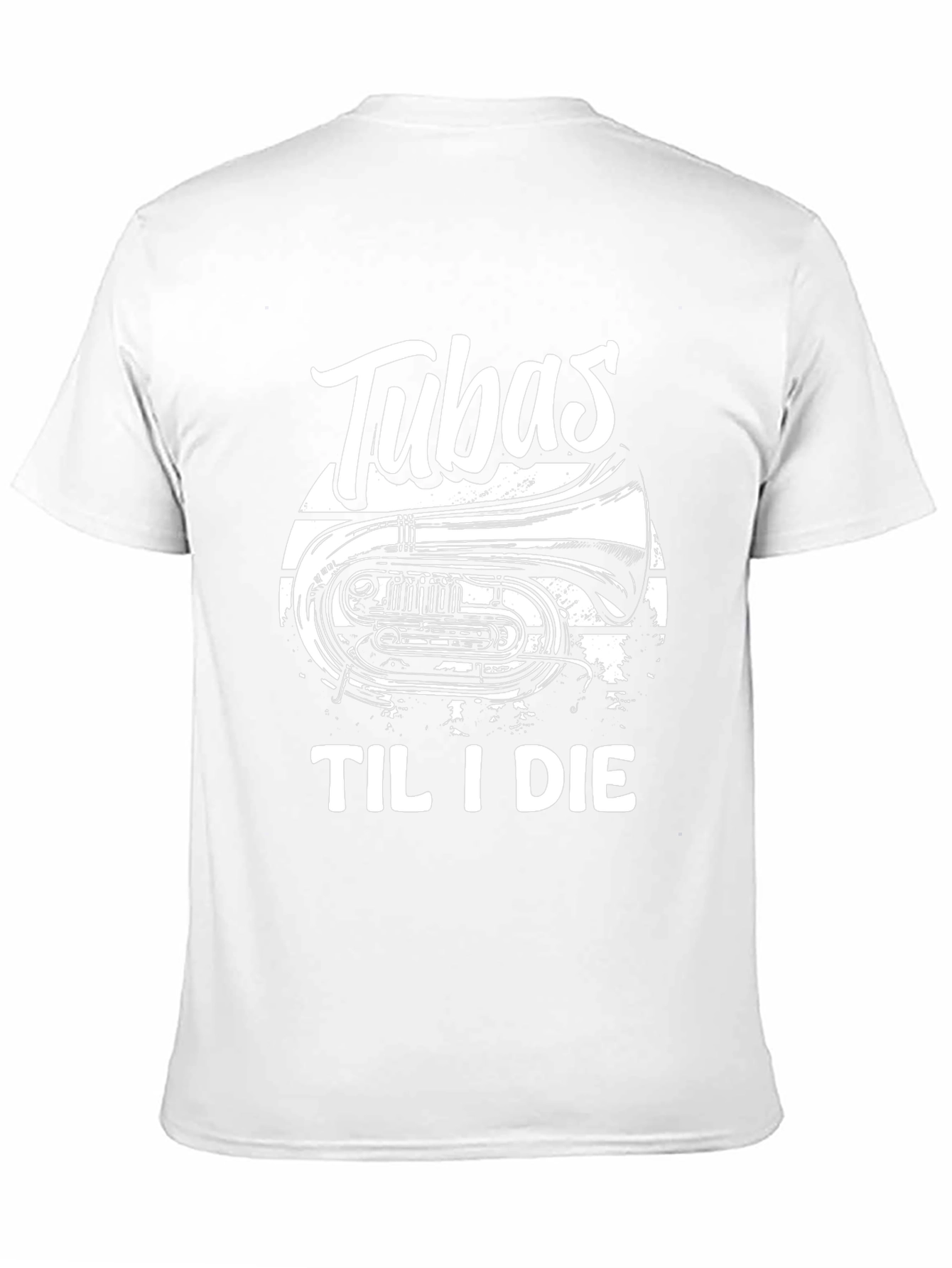Tubas Til I Die Black T-Shirt
