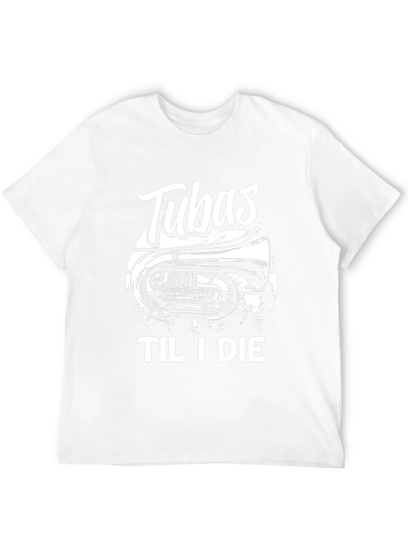 Tubas Til I Die Black T-Shirt