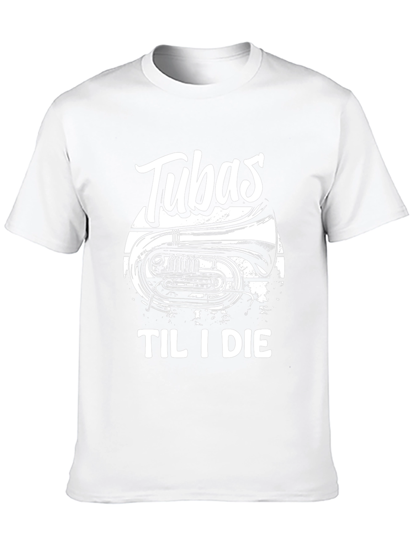 Tubas Til I Die Black T-Shirt