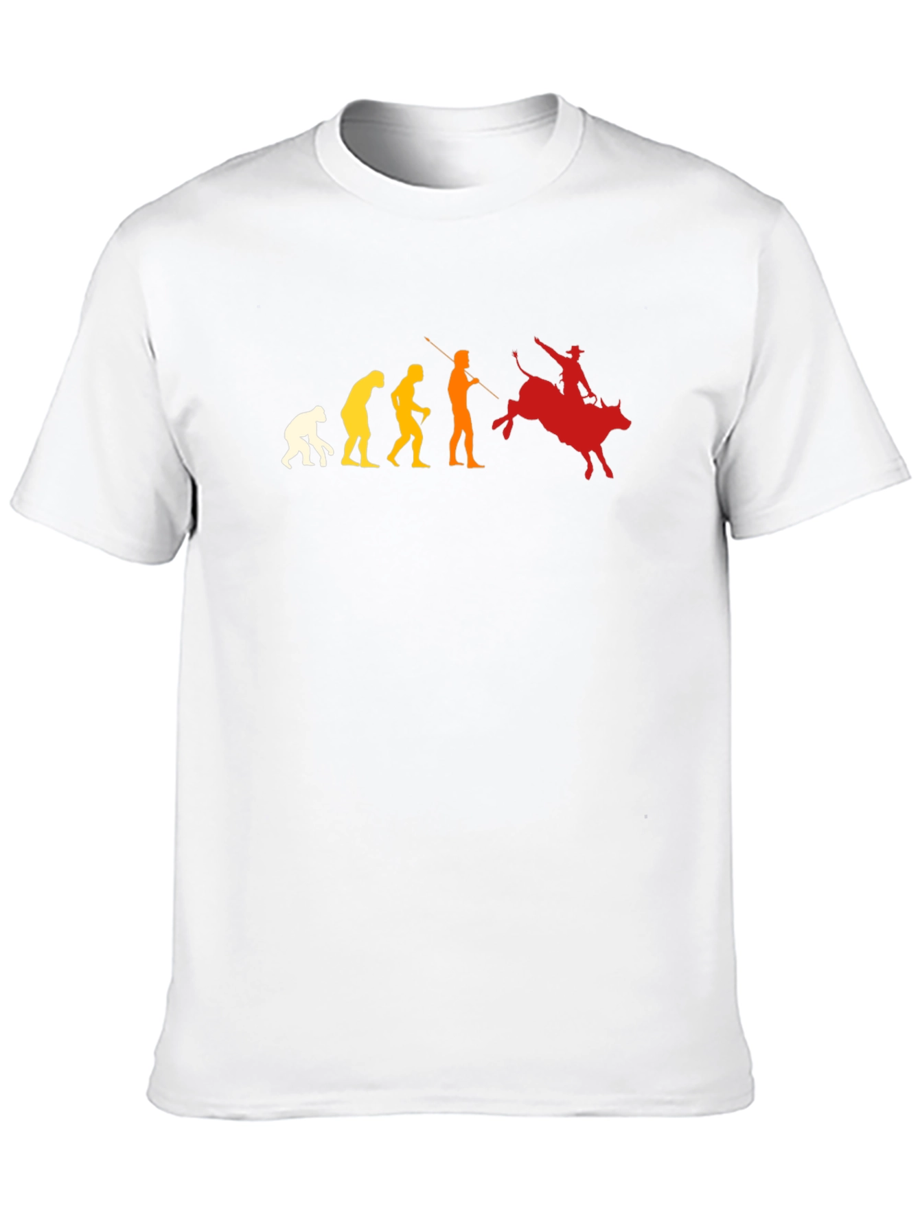 Evolution of a Rodeo Rider Graphic Tee