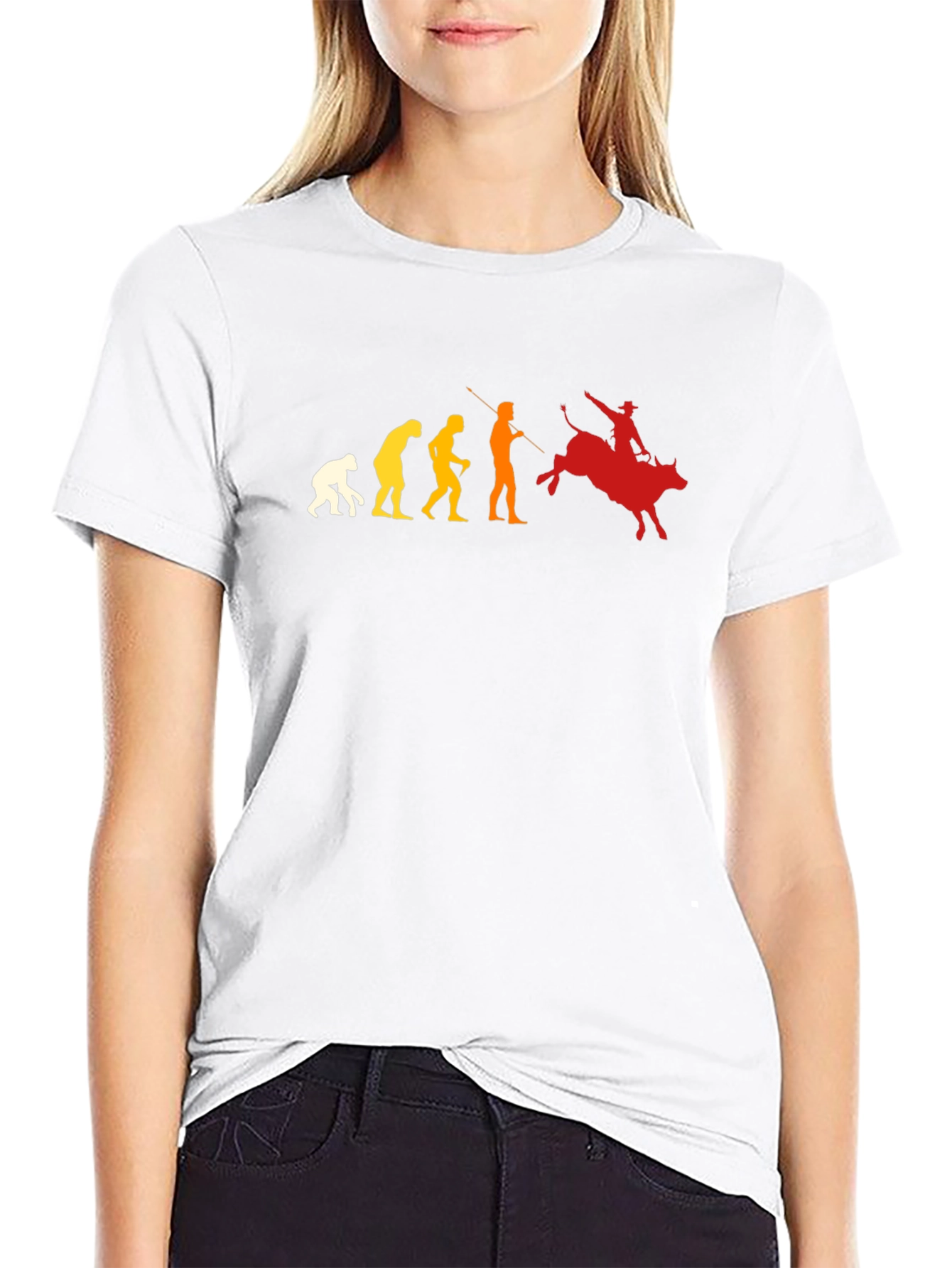 Evolution of a Rodeo Rider Graphic Tee