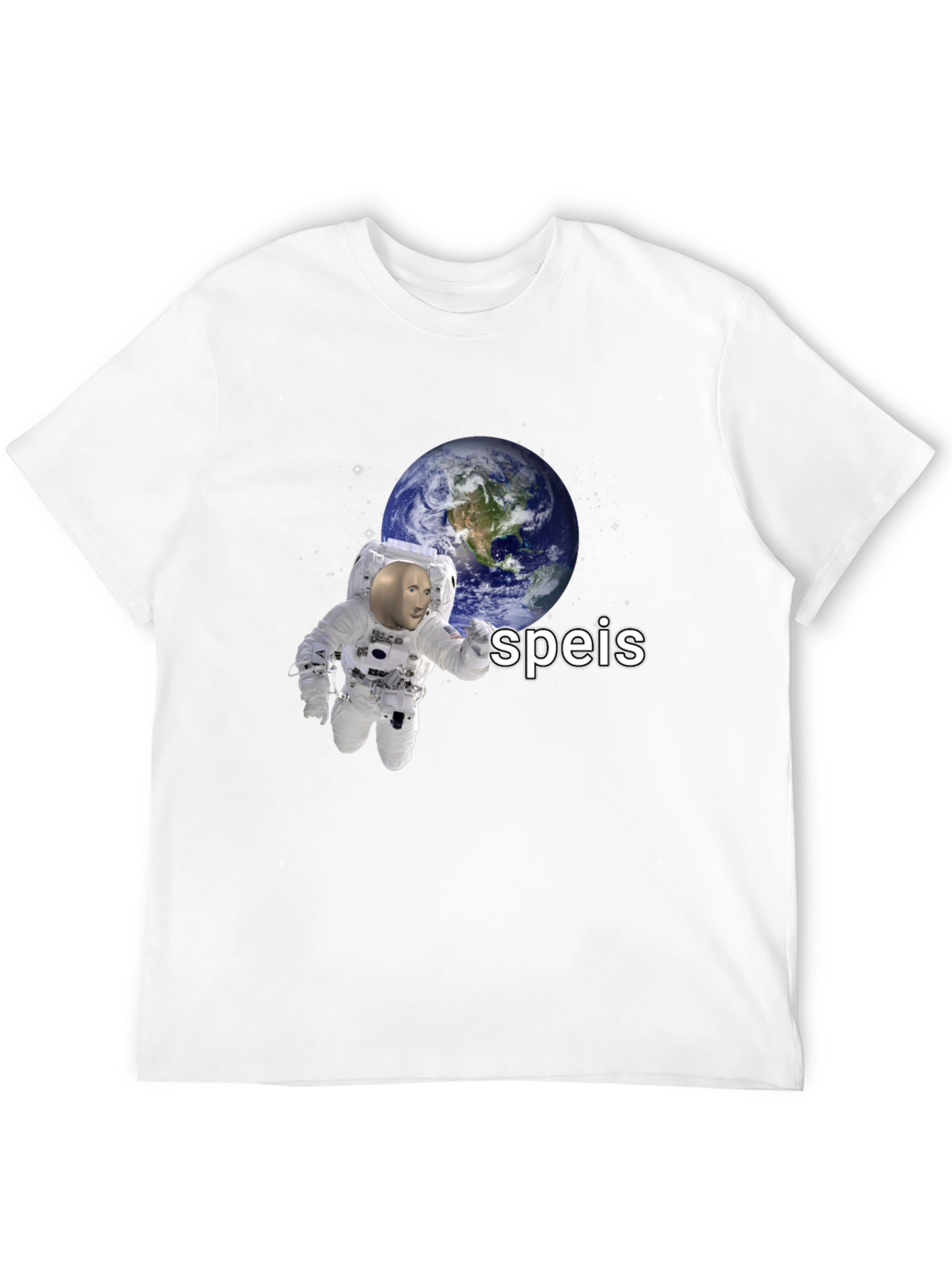 Speis Stonks Meme Astronaut T-Shirt