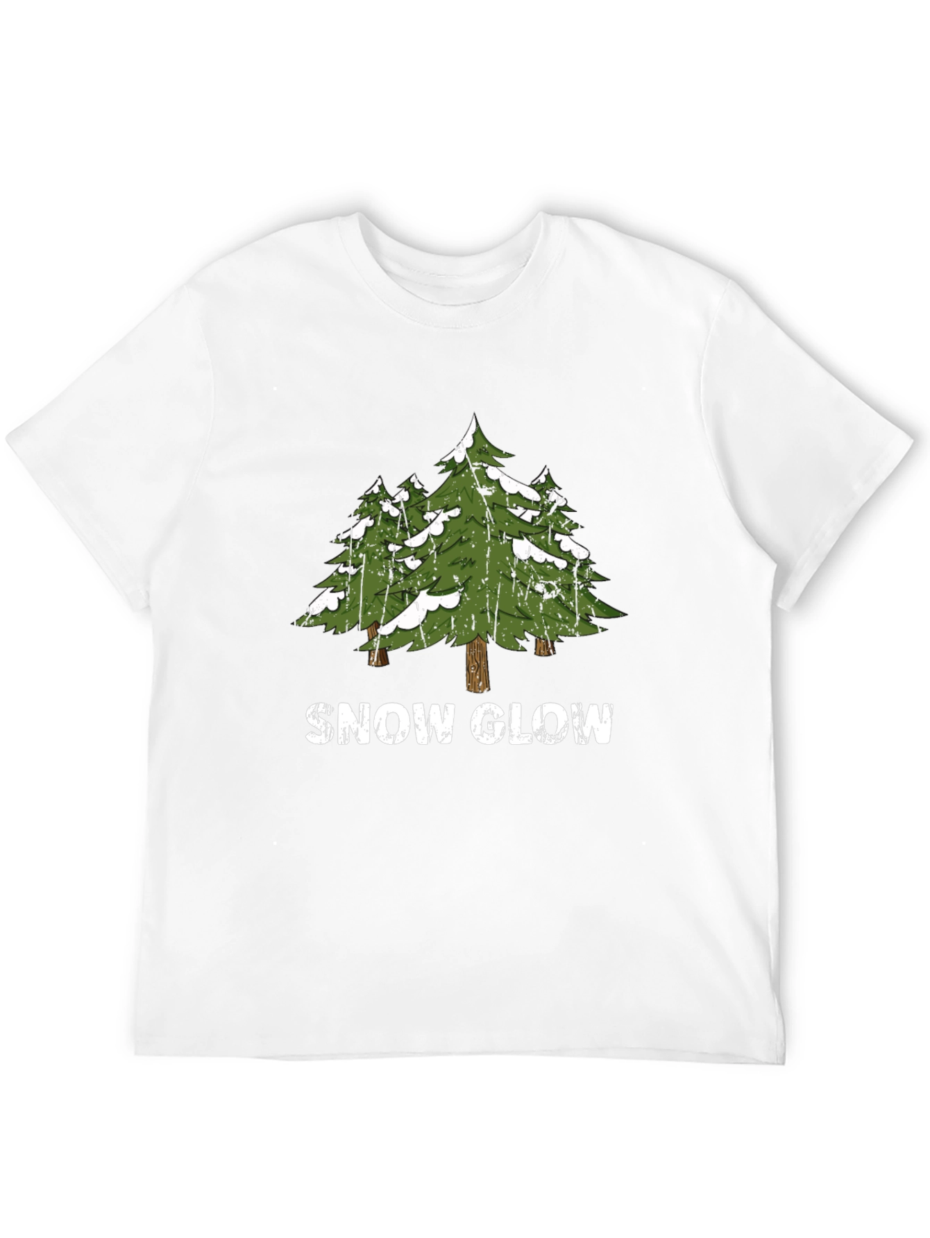 Snow Glow Trees Graphic Tee