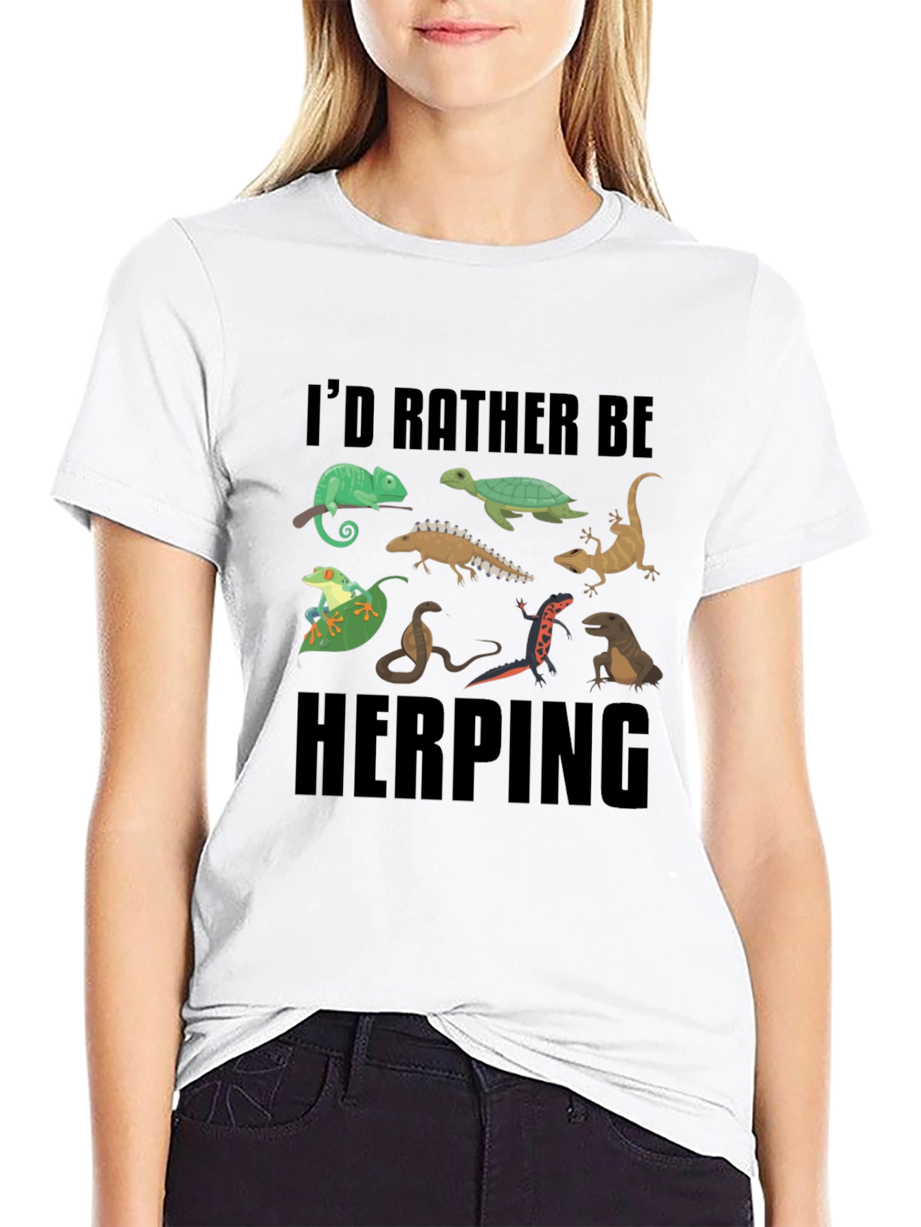 Herping Reptile Lover T-Shirt