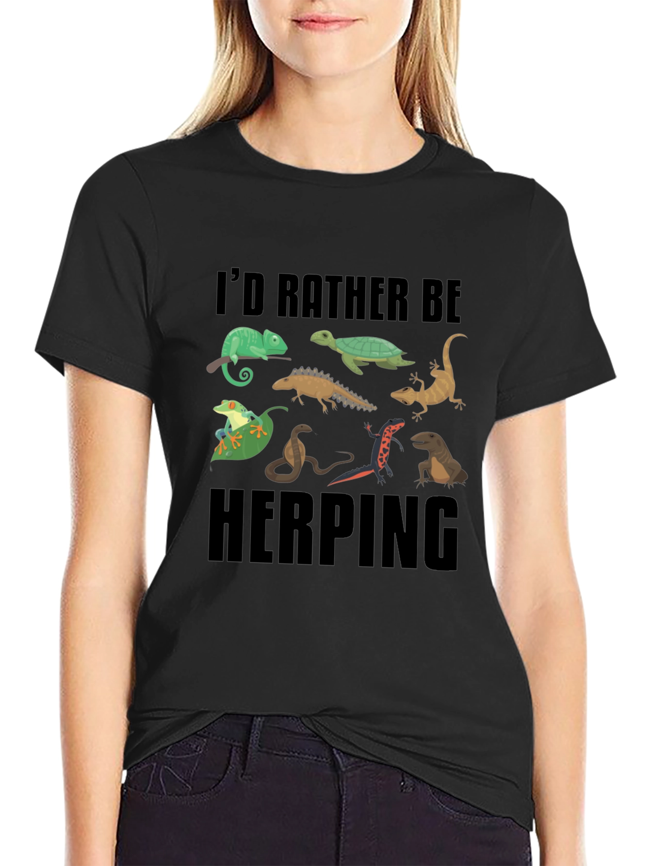 Herping Reptile Lover T-Shirt