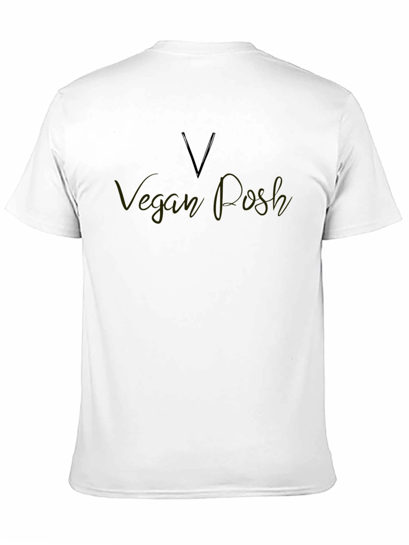 Vegan Posh Black T-Shirt
