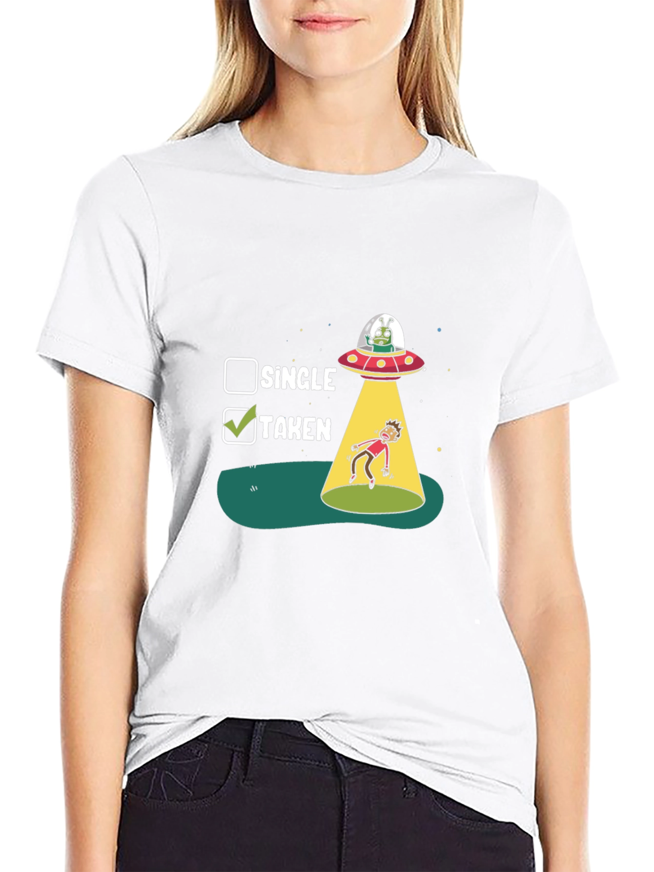Taken Abduction T-Shirt - Funny Alien UFO Tee