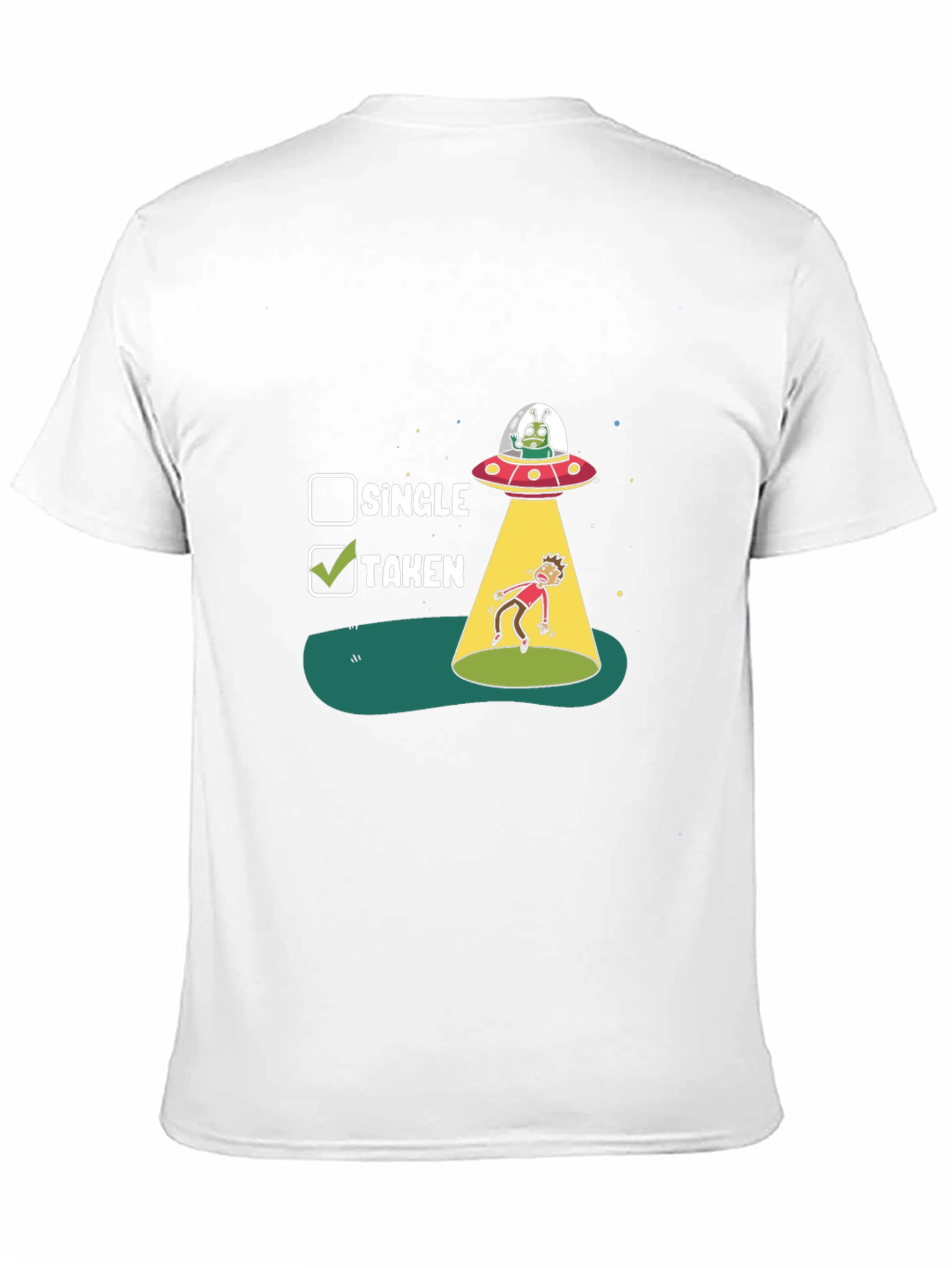 Taken Abduction T-Shirt - Funny Alien UFO Tee