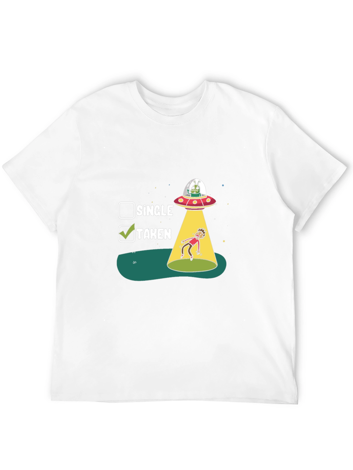 Taken Abduction T-Shirt - Funny Alien UFO Tee