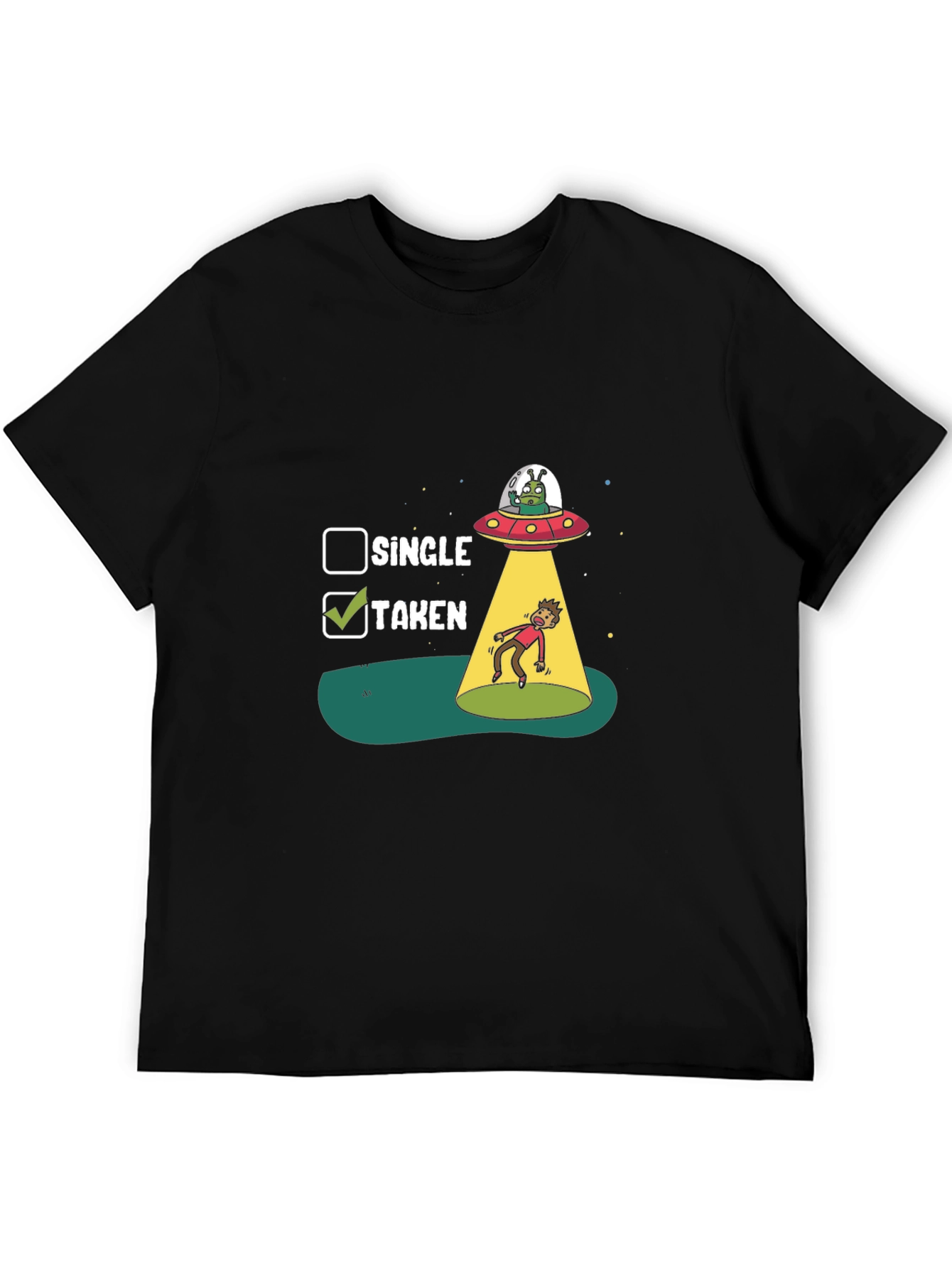 Taken Abduction T-Shirt - Funny Alien UFO Tee