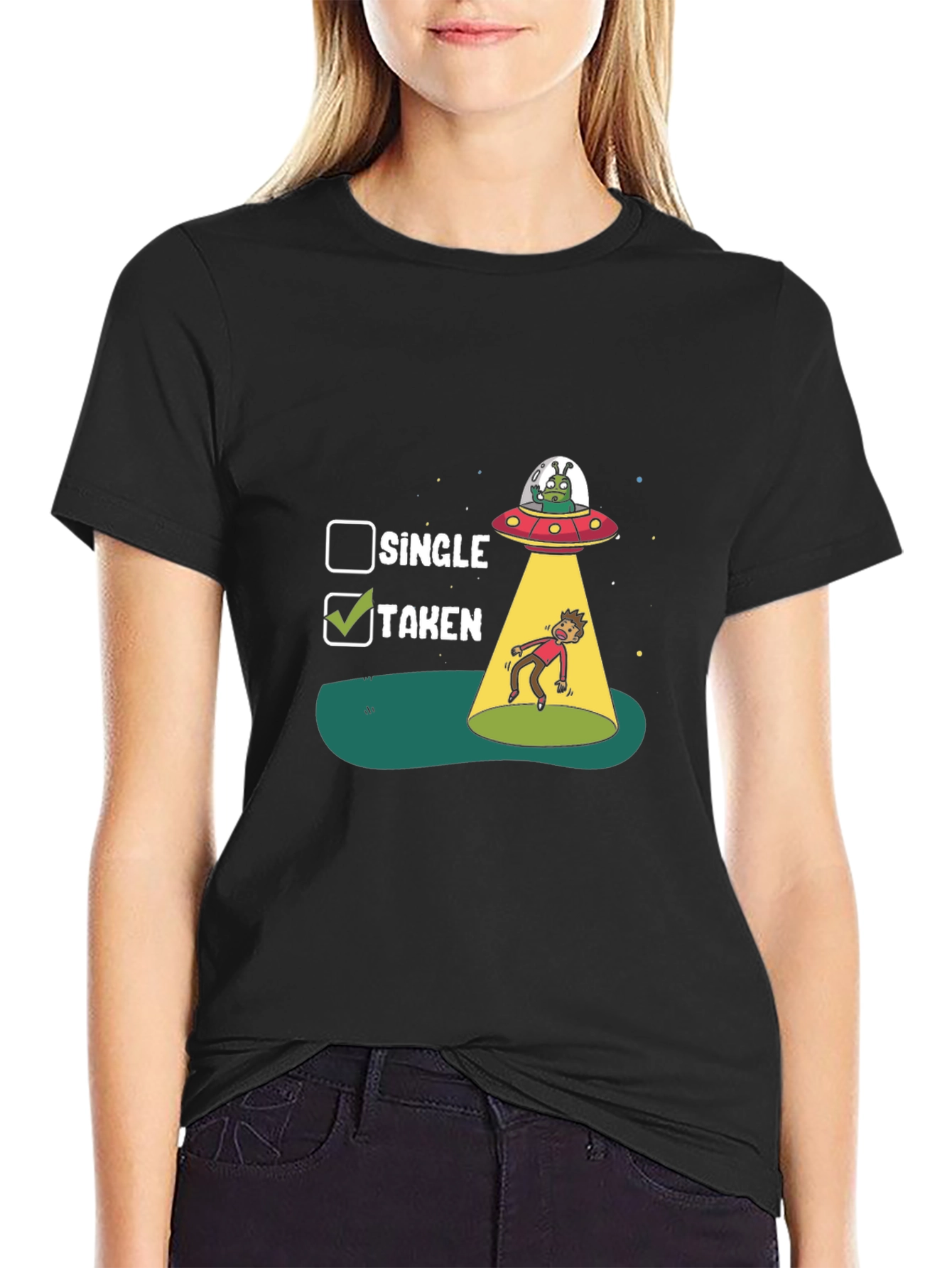 Taken Abduction T-Shirt - Funny Alien UFO Tee