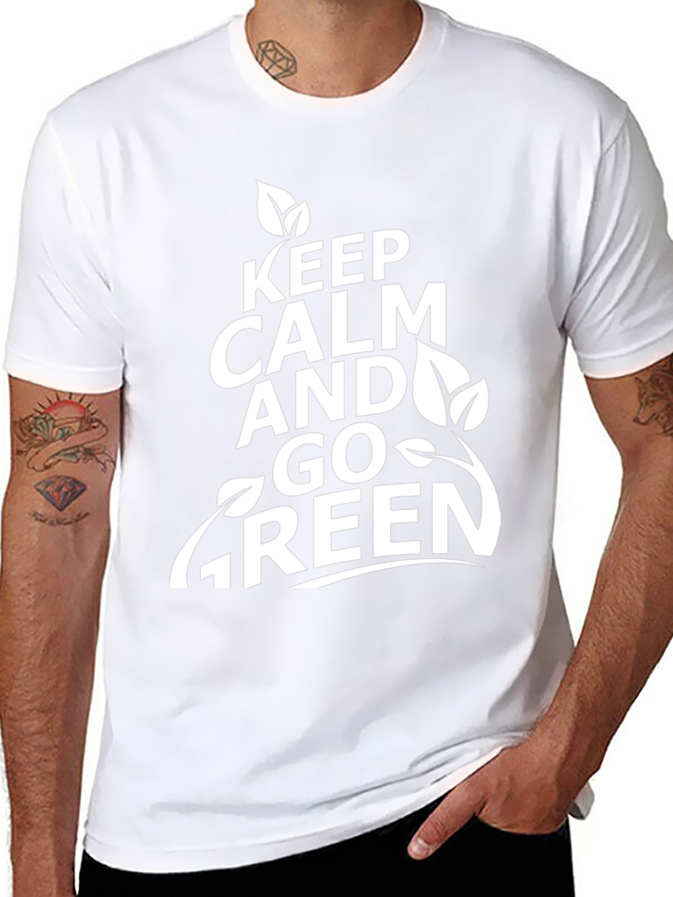 Keep Calm & Go Green Eco T-Shirt