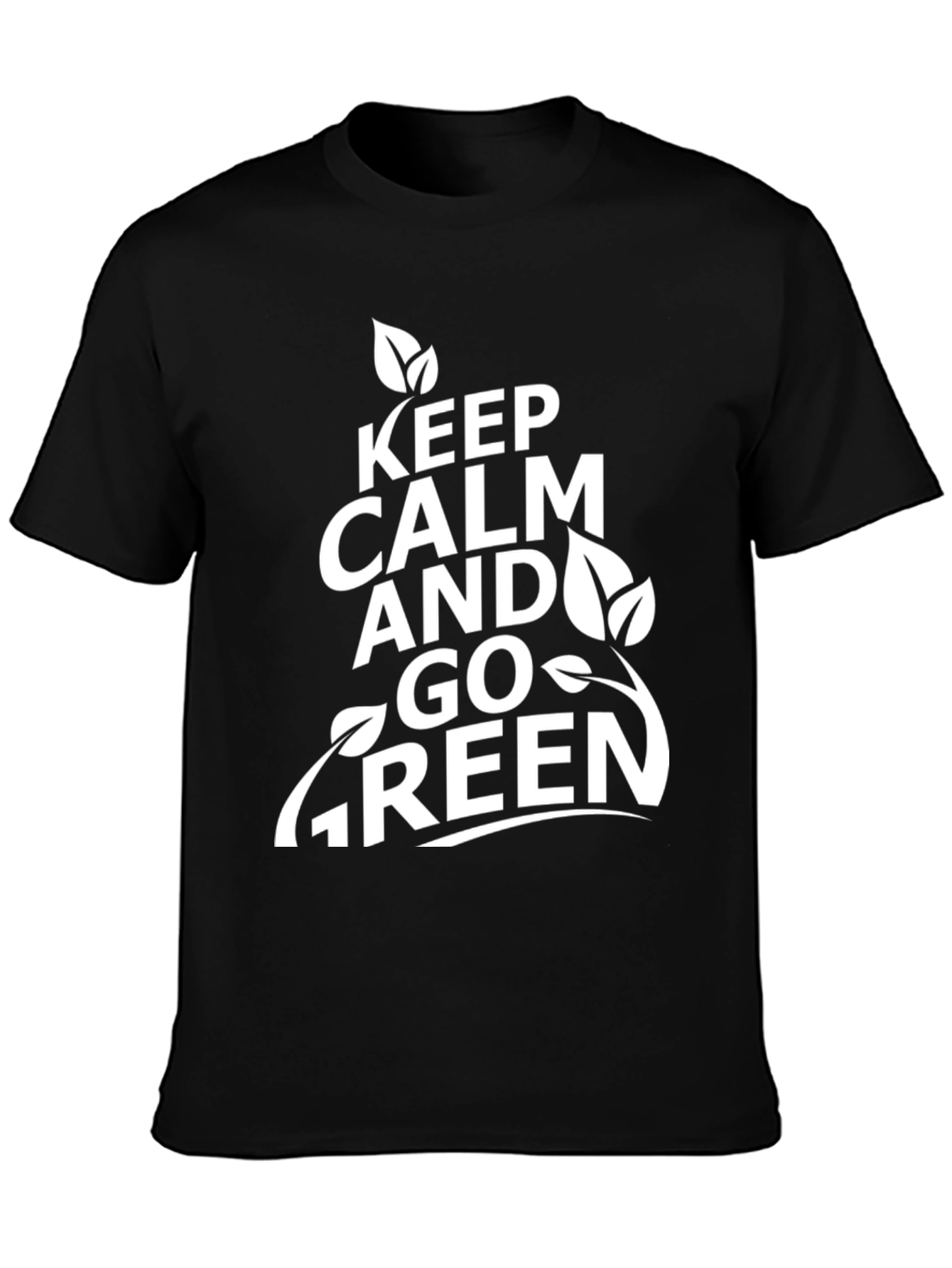 Keep Calm & Go Green Eco T-Shirt