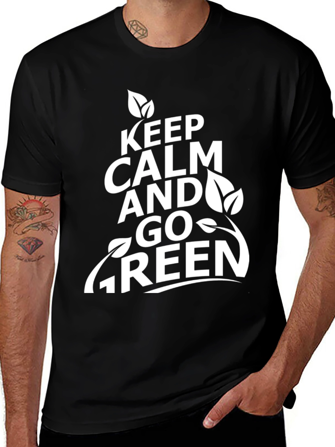 Keep Calm & Go Green Eco T-Shirt