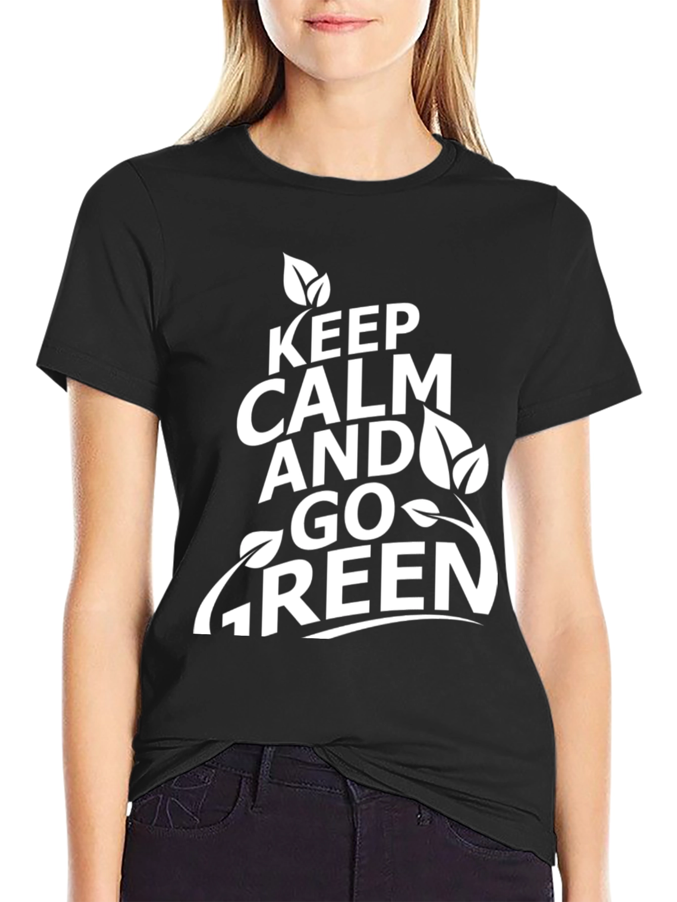 Keep Calm & Go Green Eco T-Shirt