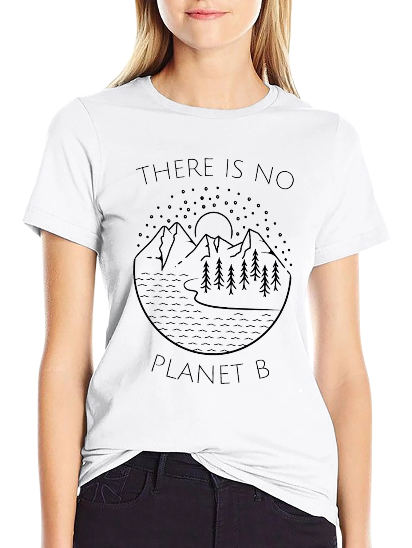 Eco-Friendly No Planet B Graphic Tee