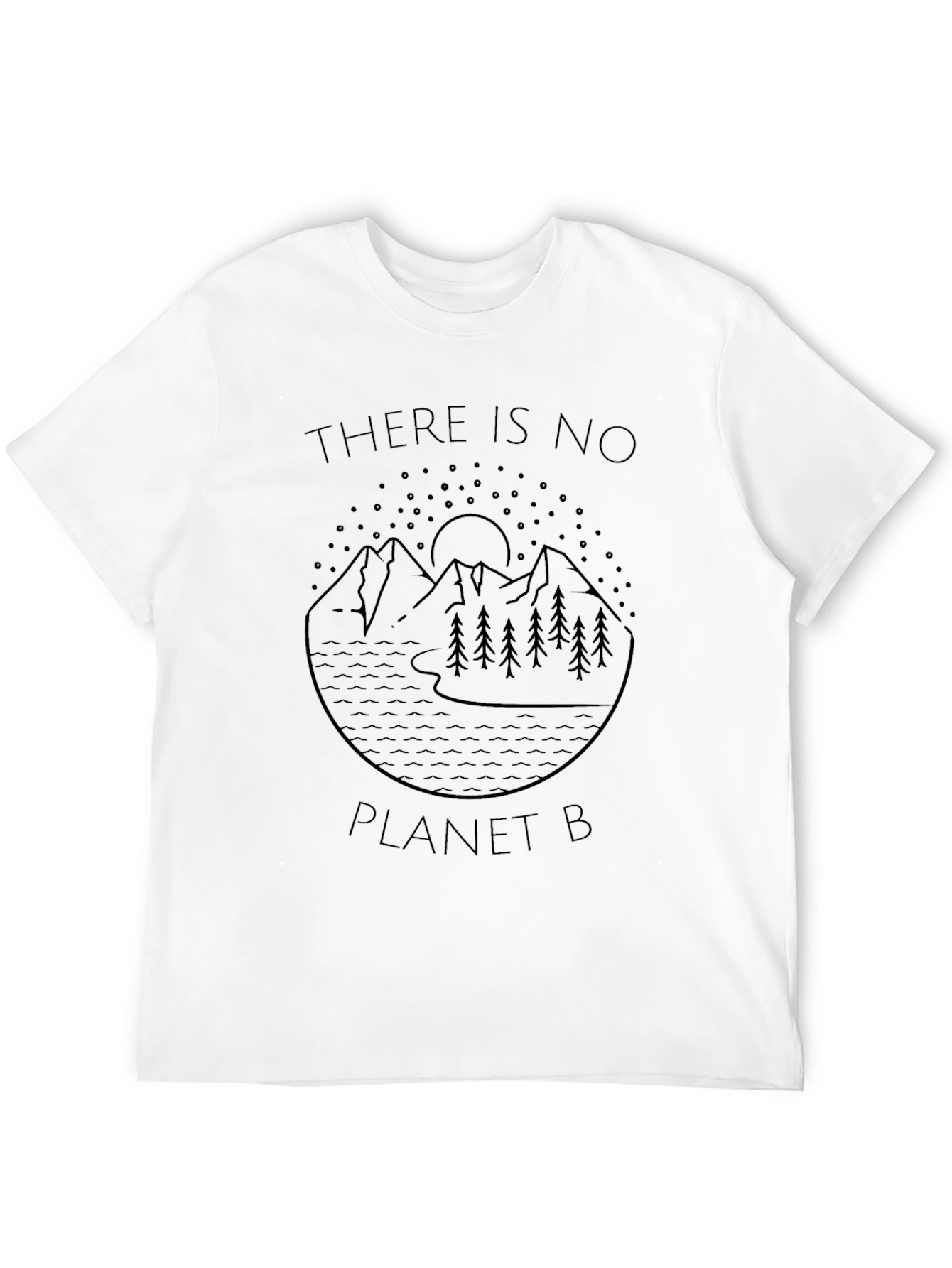 Eco-Friendly No Planet B Graphic Tee