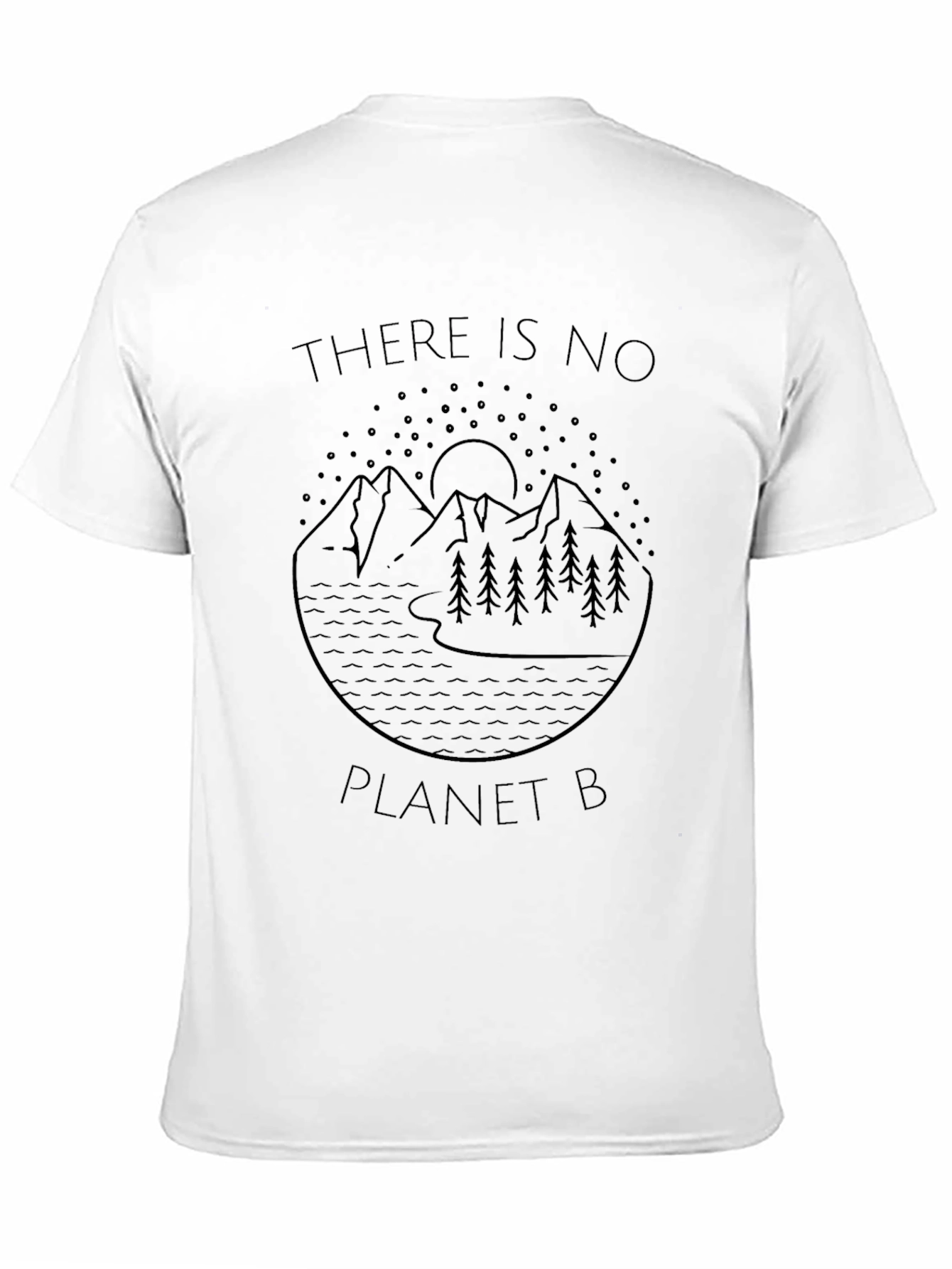 Eco-Friendly No Planet B Graphic Tee