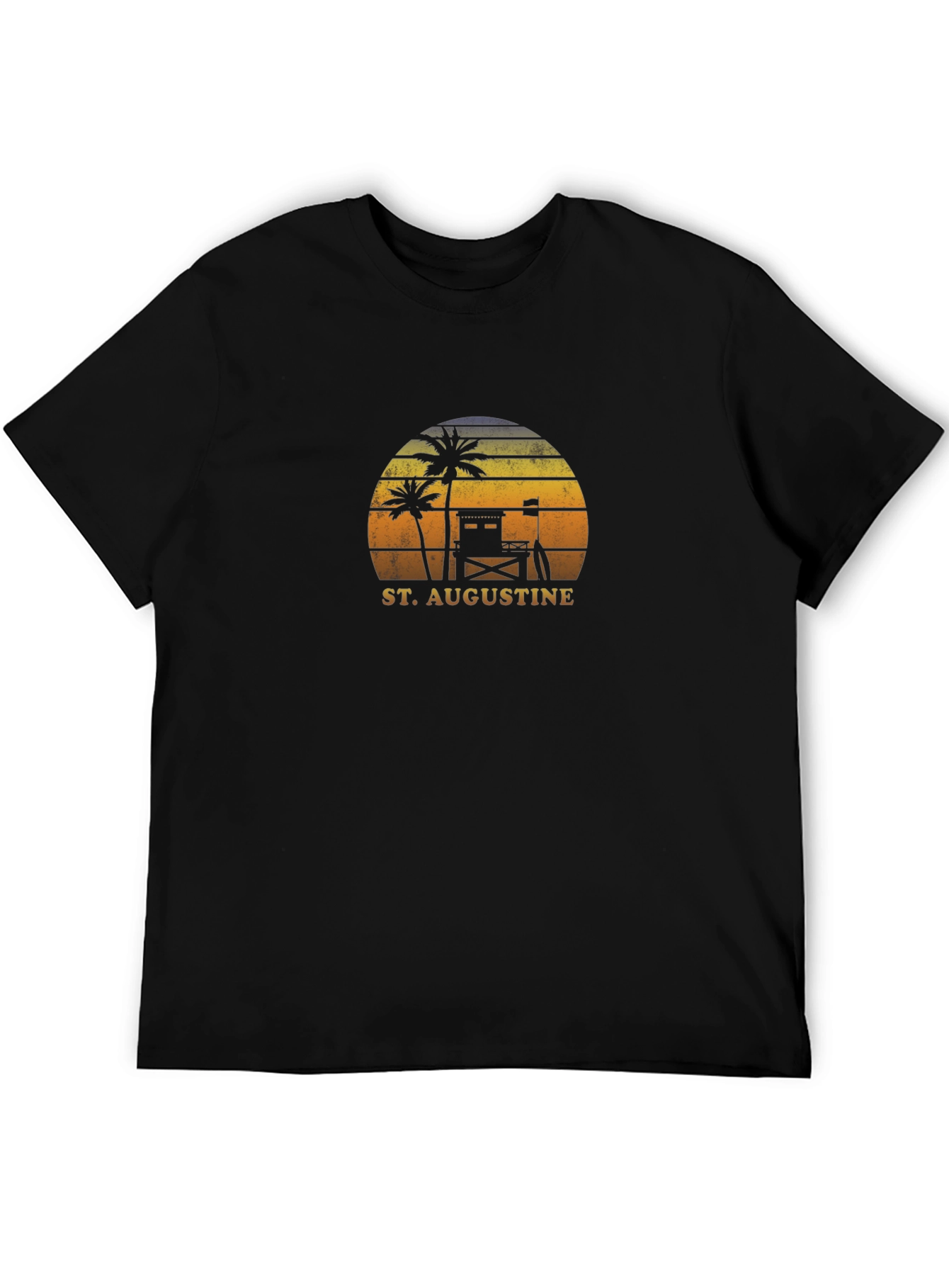 St. Augustine Beach Sunset Graphic Tee