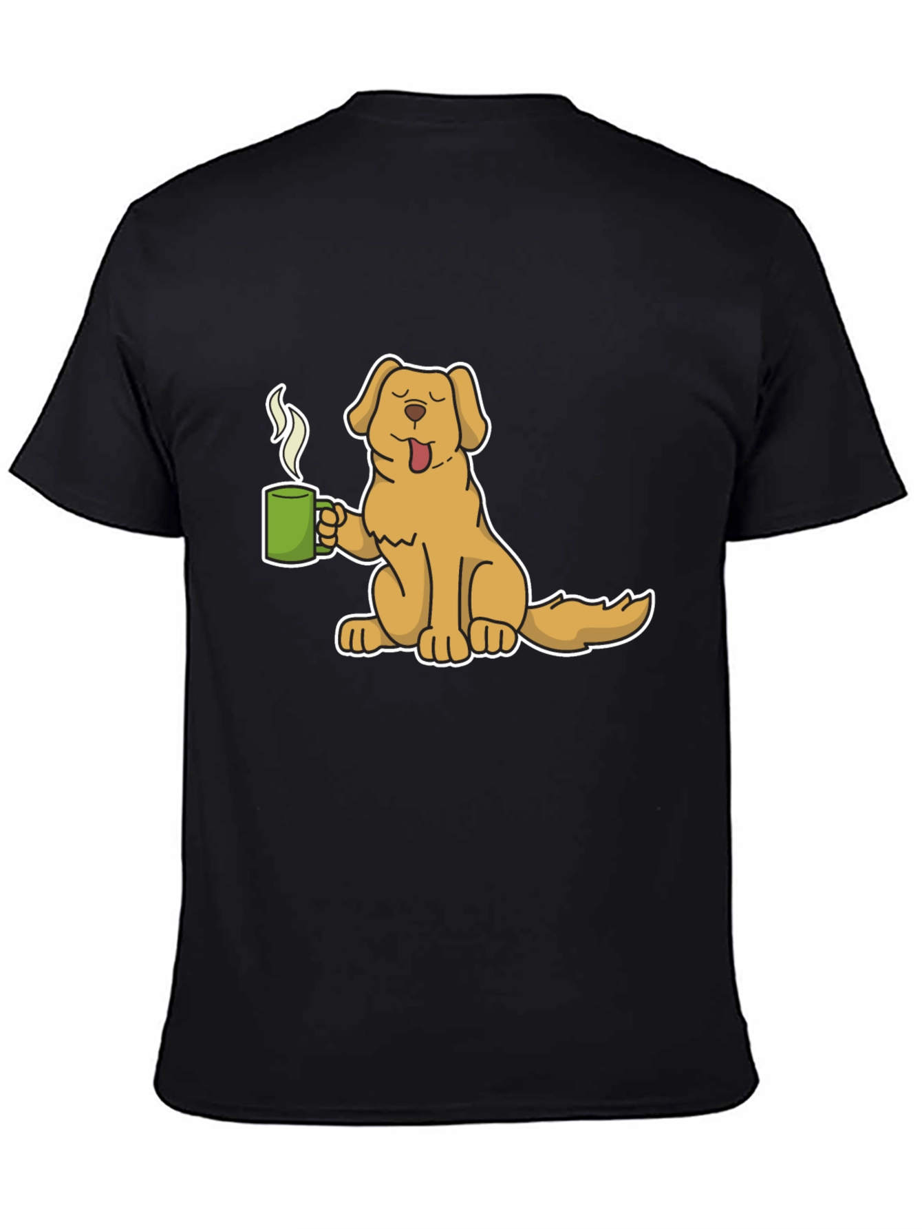 Dog Lover T-Shirt - Coffee Time!