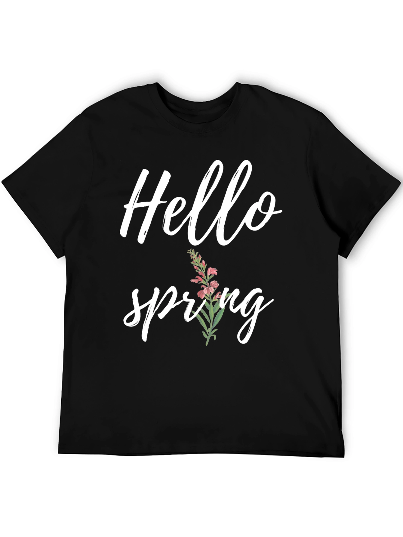 Hello Spring Graphic Tee - Soft Comfort Fit