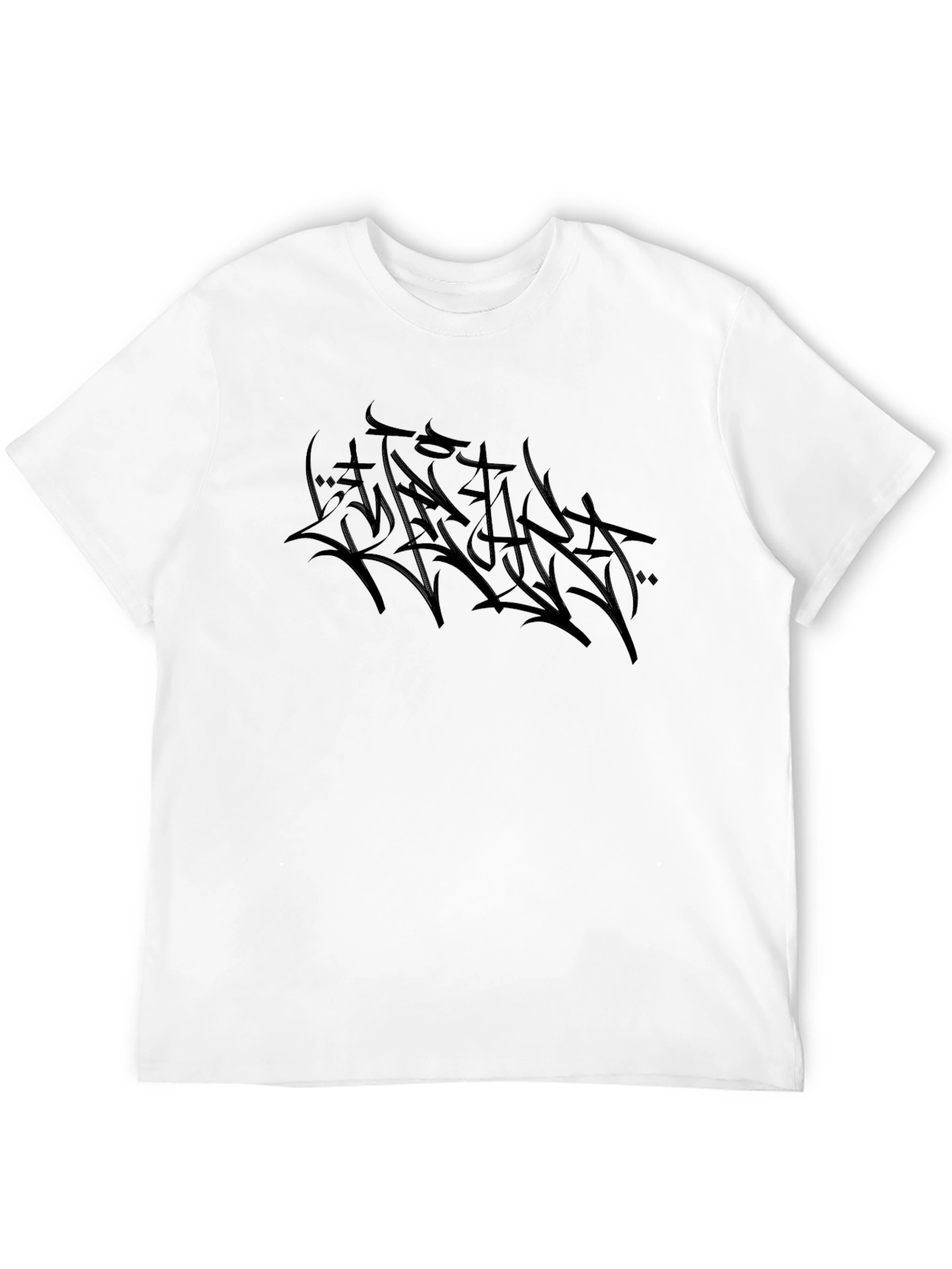 Edgy Black Graphic Tee - Streetwear Style