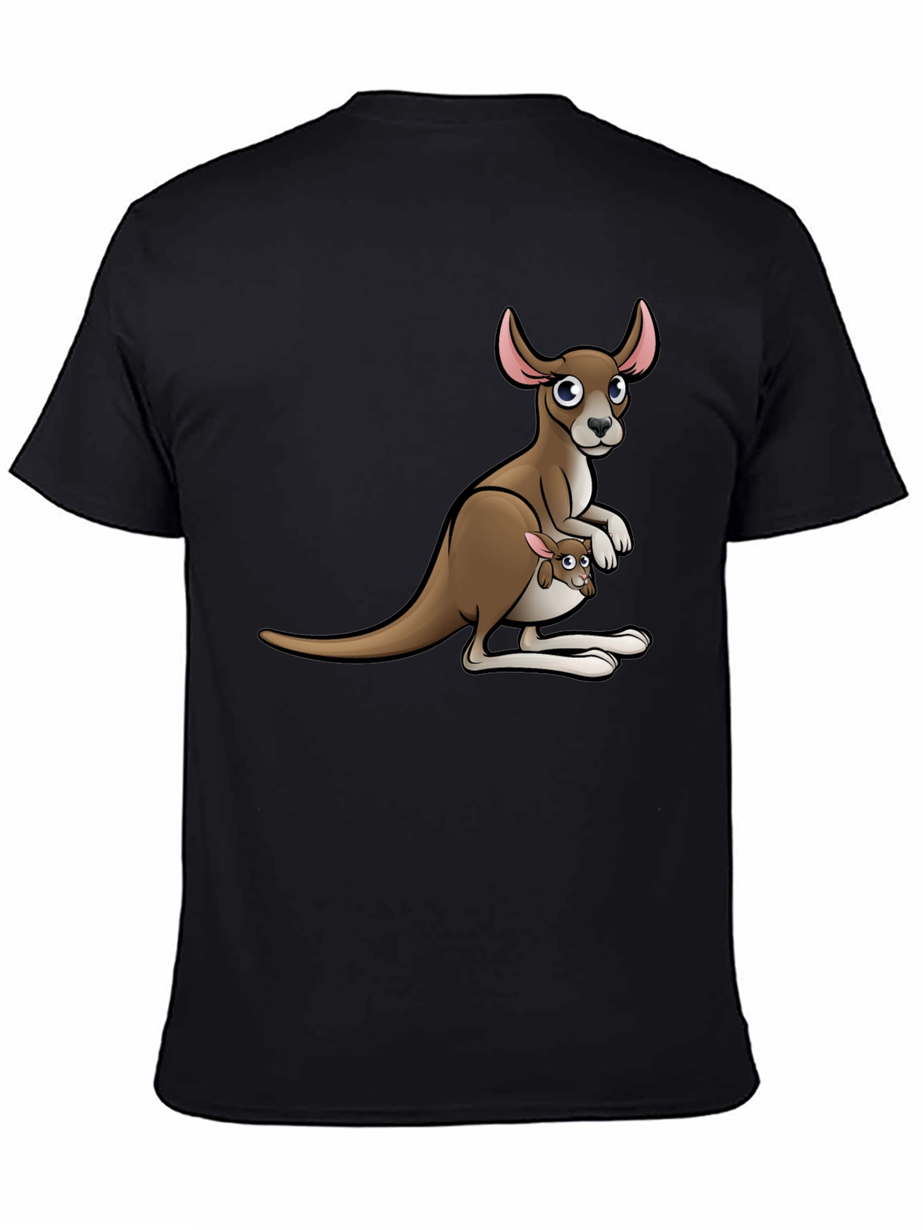 Kangaroo Graphic T-Shirt - Cute Animal Design