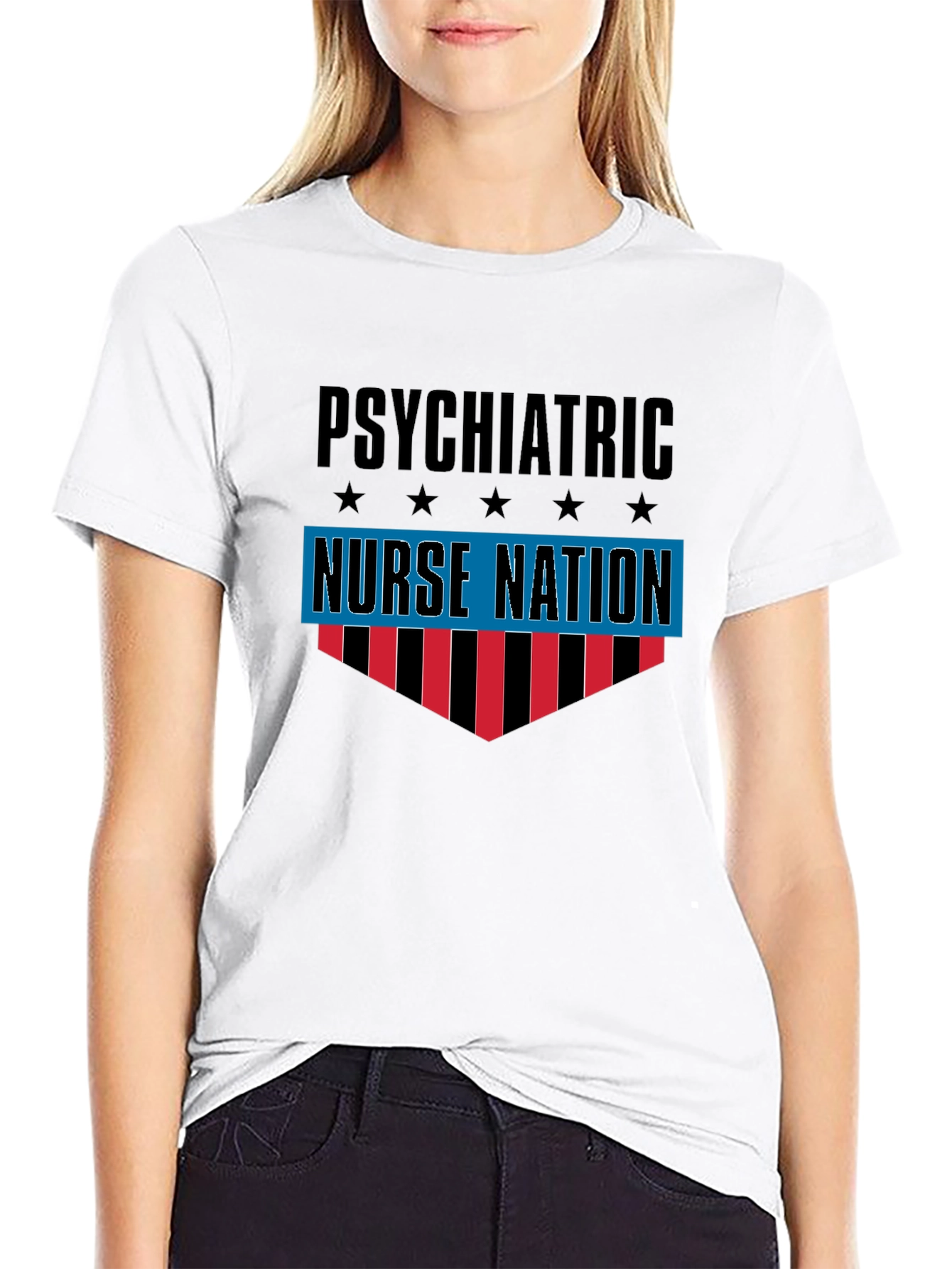 Psychiatric Nurse Nation T-Shirt