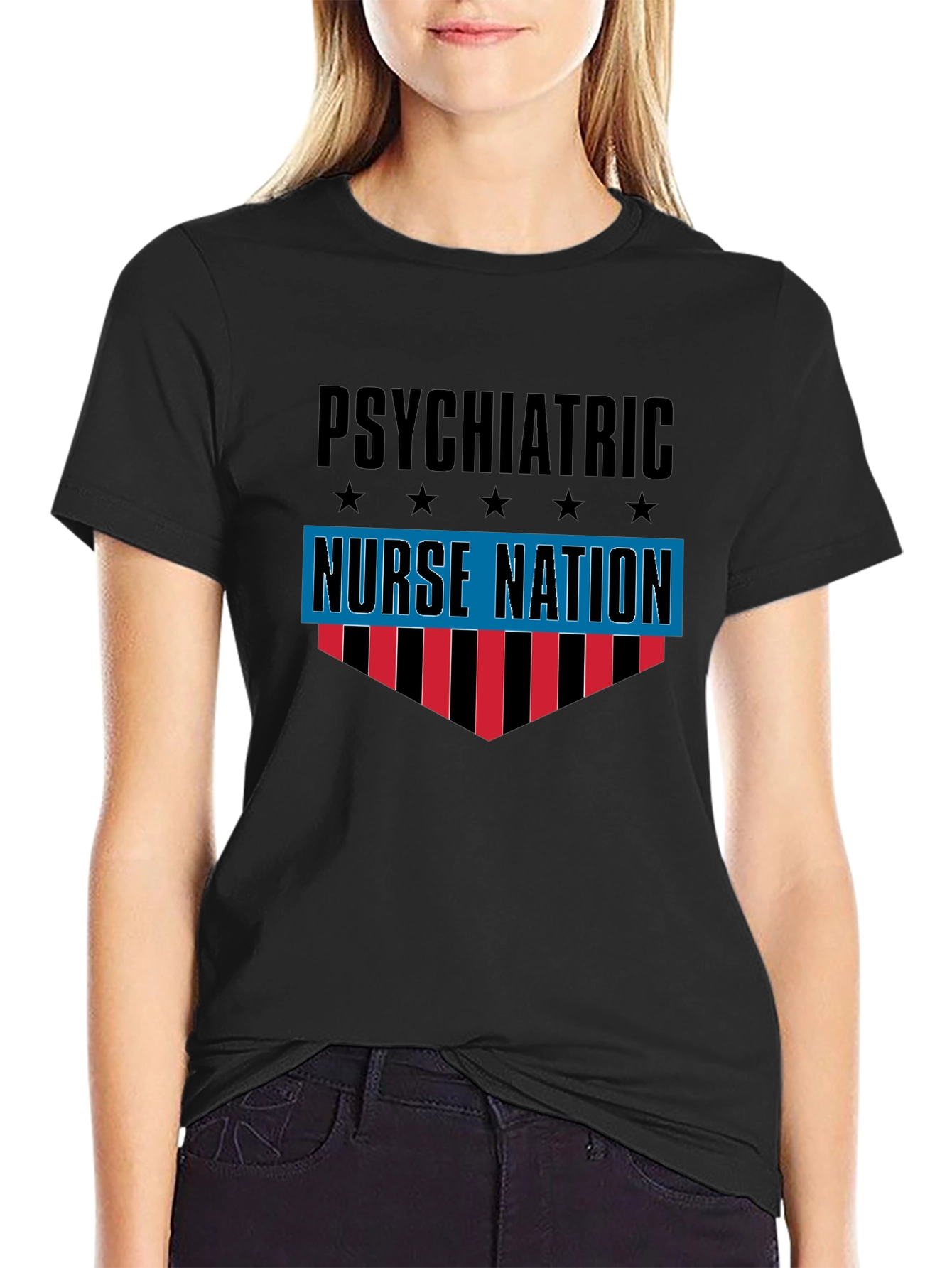 Psychiatric Nurse Nation T-Shirt