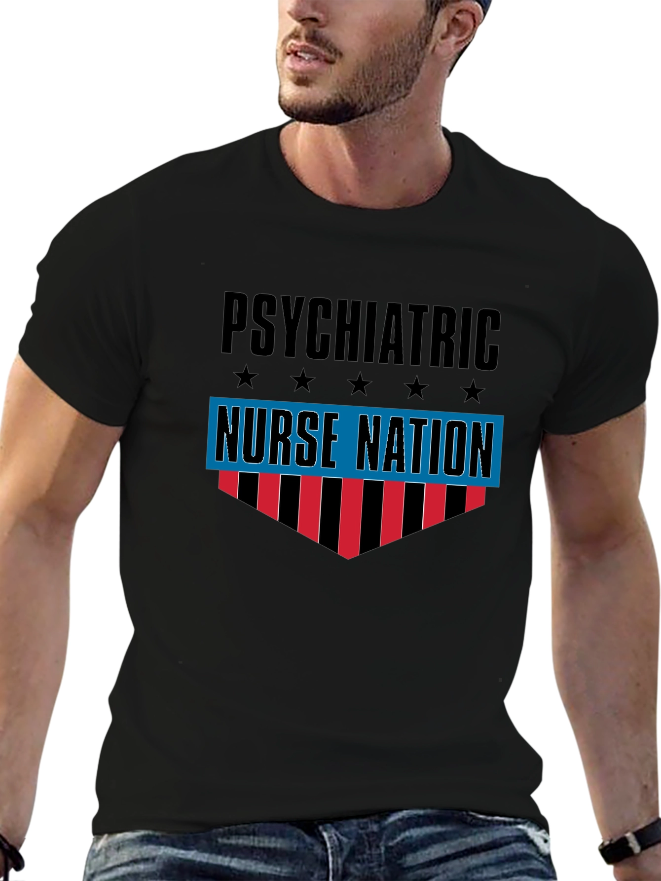 Psychiatric Nurse Nation T-Shirt