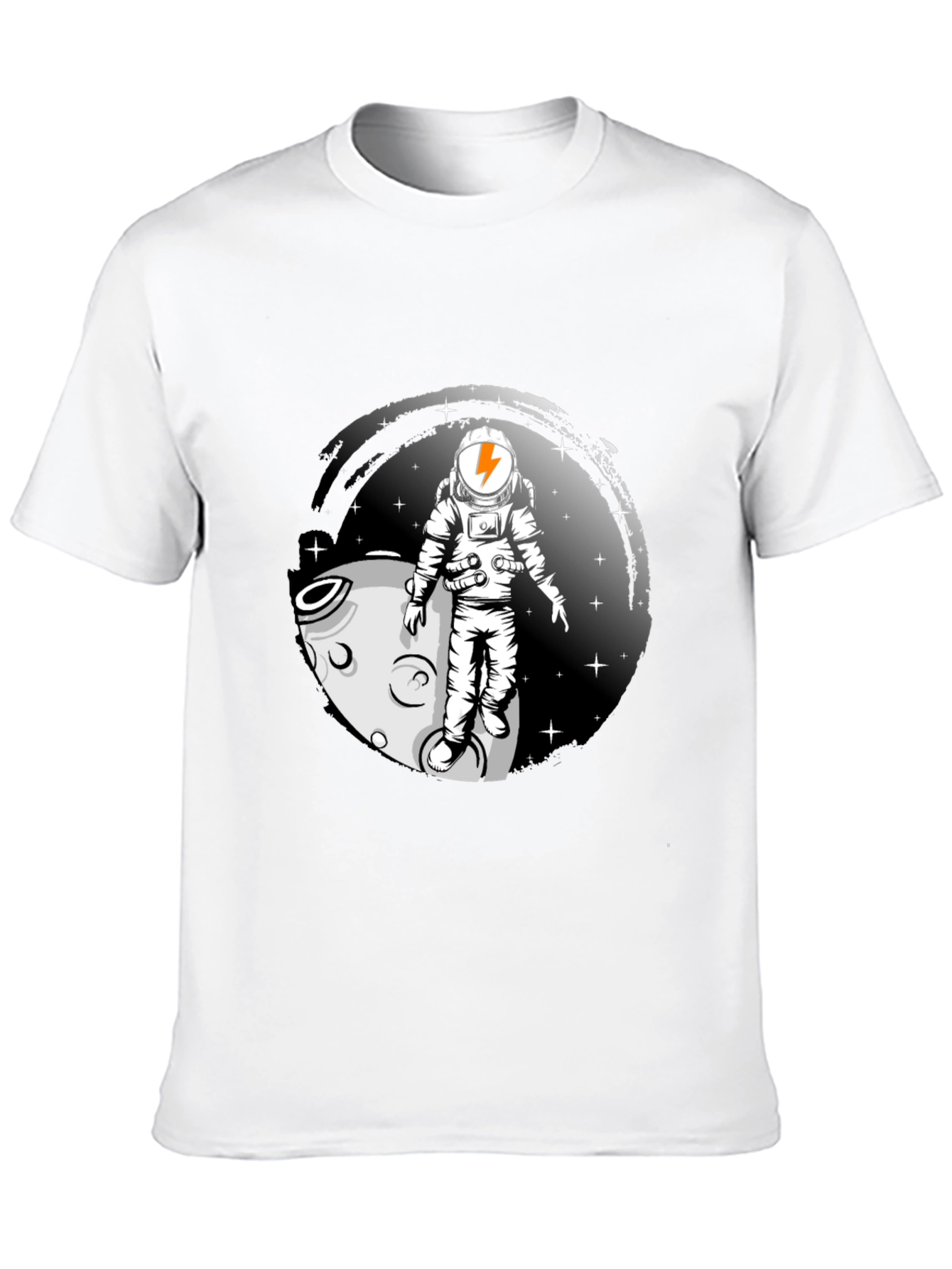 Astronaut Moon Landing Graphic T-Shirt