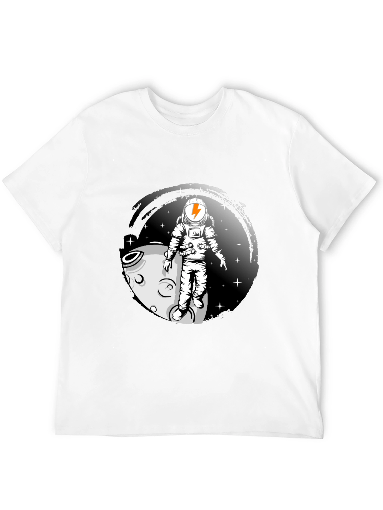 Astronaut Moon Landing Graphic T-Shirt