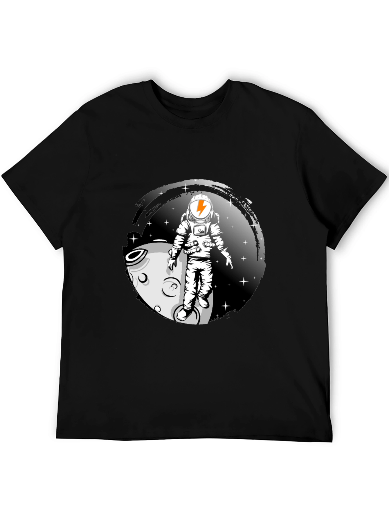 Astronaut Moon Landing Graphic T-Shirt