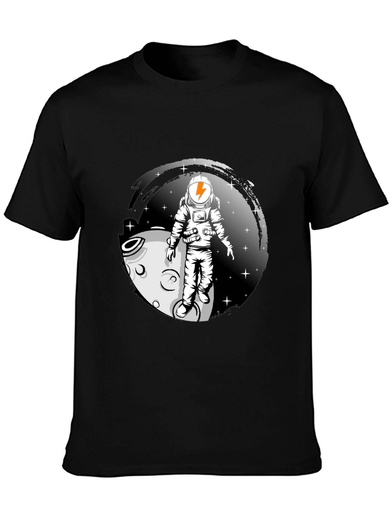 Astronaut Moon Landing Graphic T-Shirt