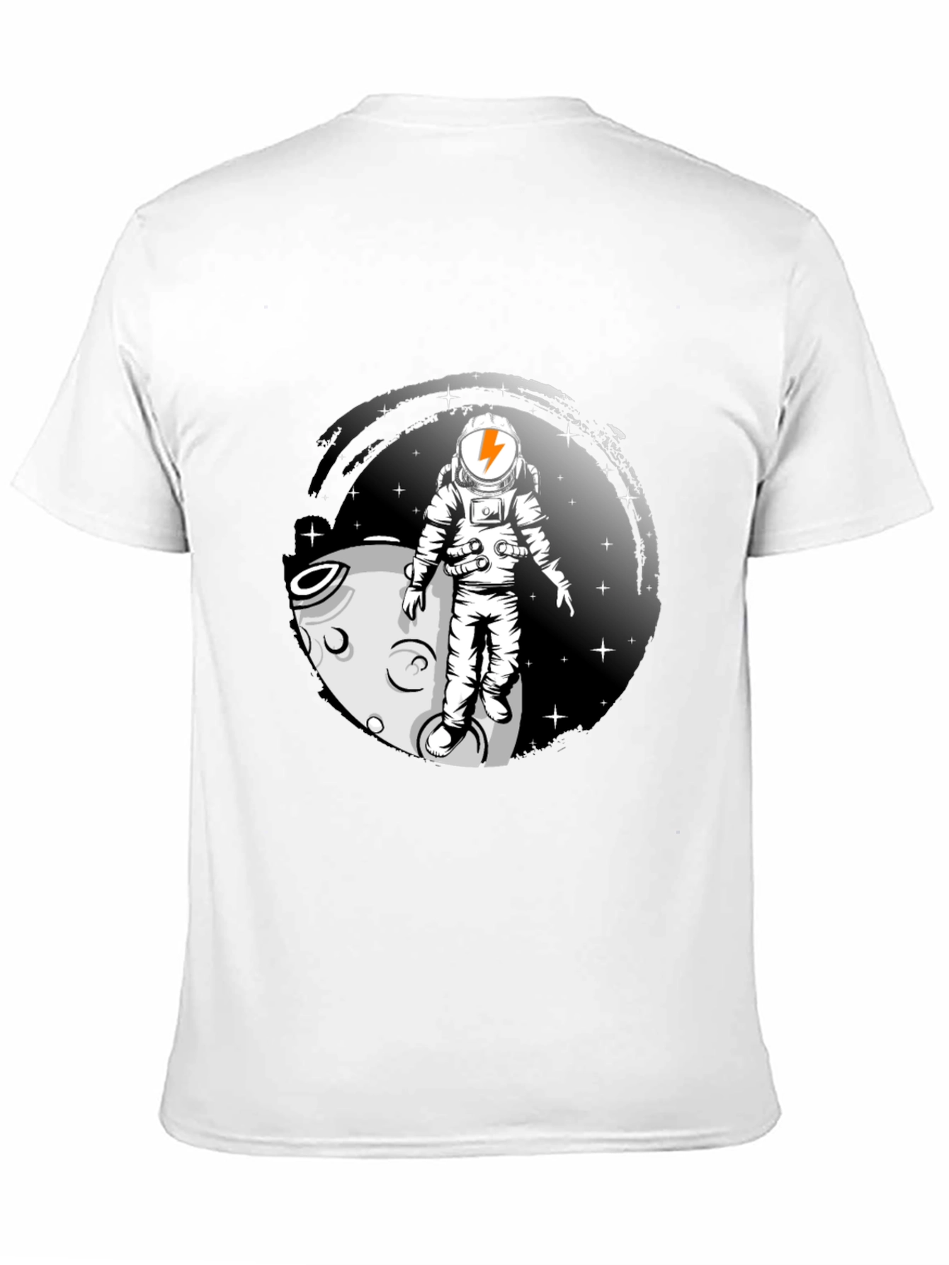 Astronaut Moon Landing Graphic T-Shirt