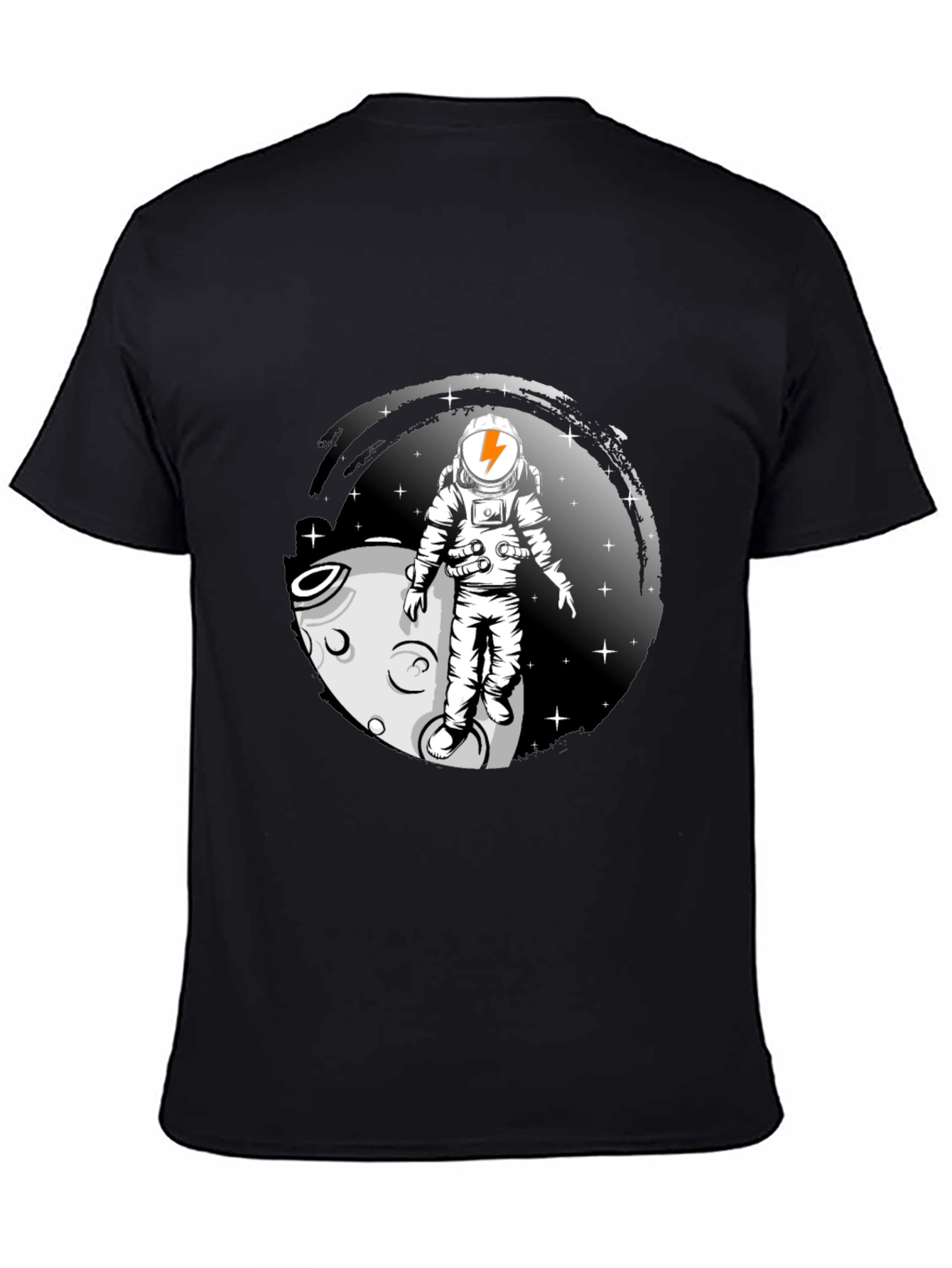 Astronaut Moon Landing Graphic T-Shirt