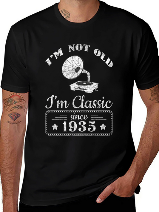 Vintage Im Not Old Classic Since 1935 T-Shirt