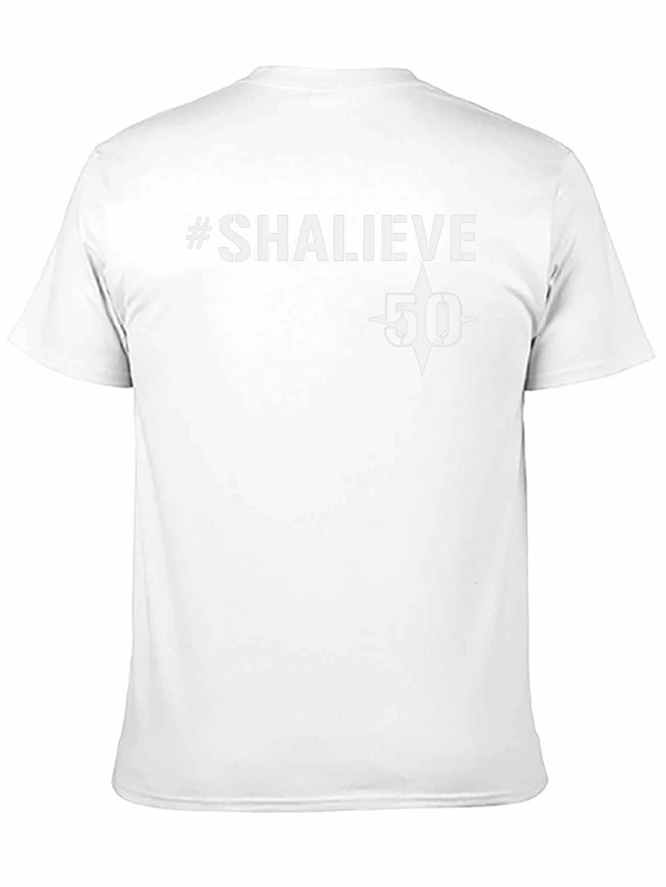 SHALIEVE 50th Birthday Black T-Shirt