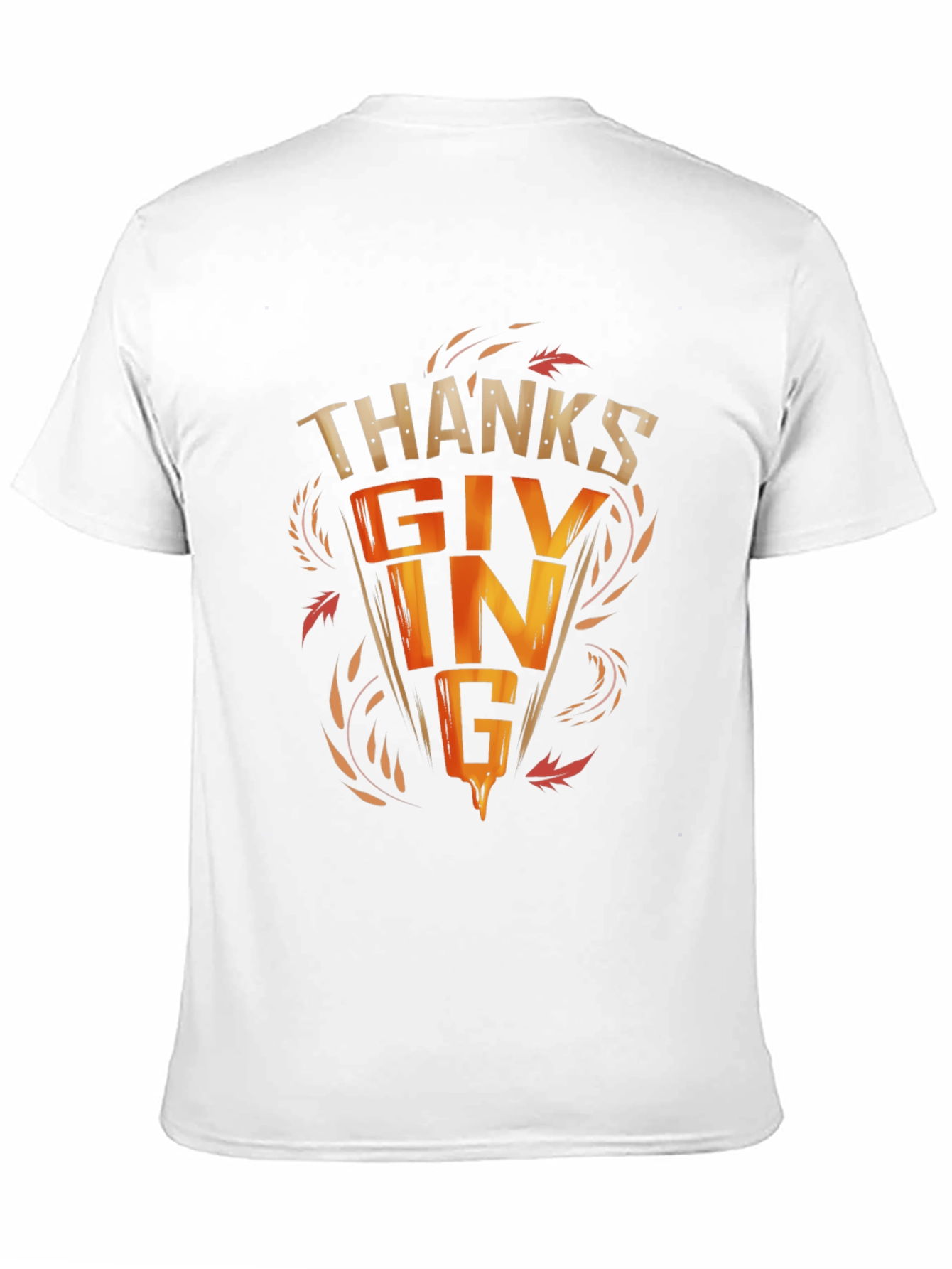 Thanksgiving Graphic Tee - Festive Fall Apparel
