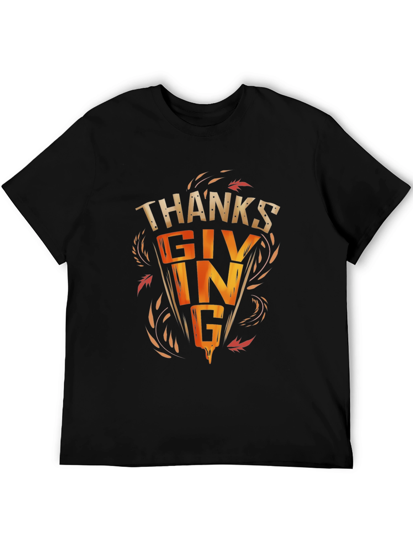 Thanksgiving Graphic Tee - Festive Fall Apparel